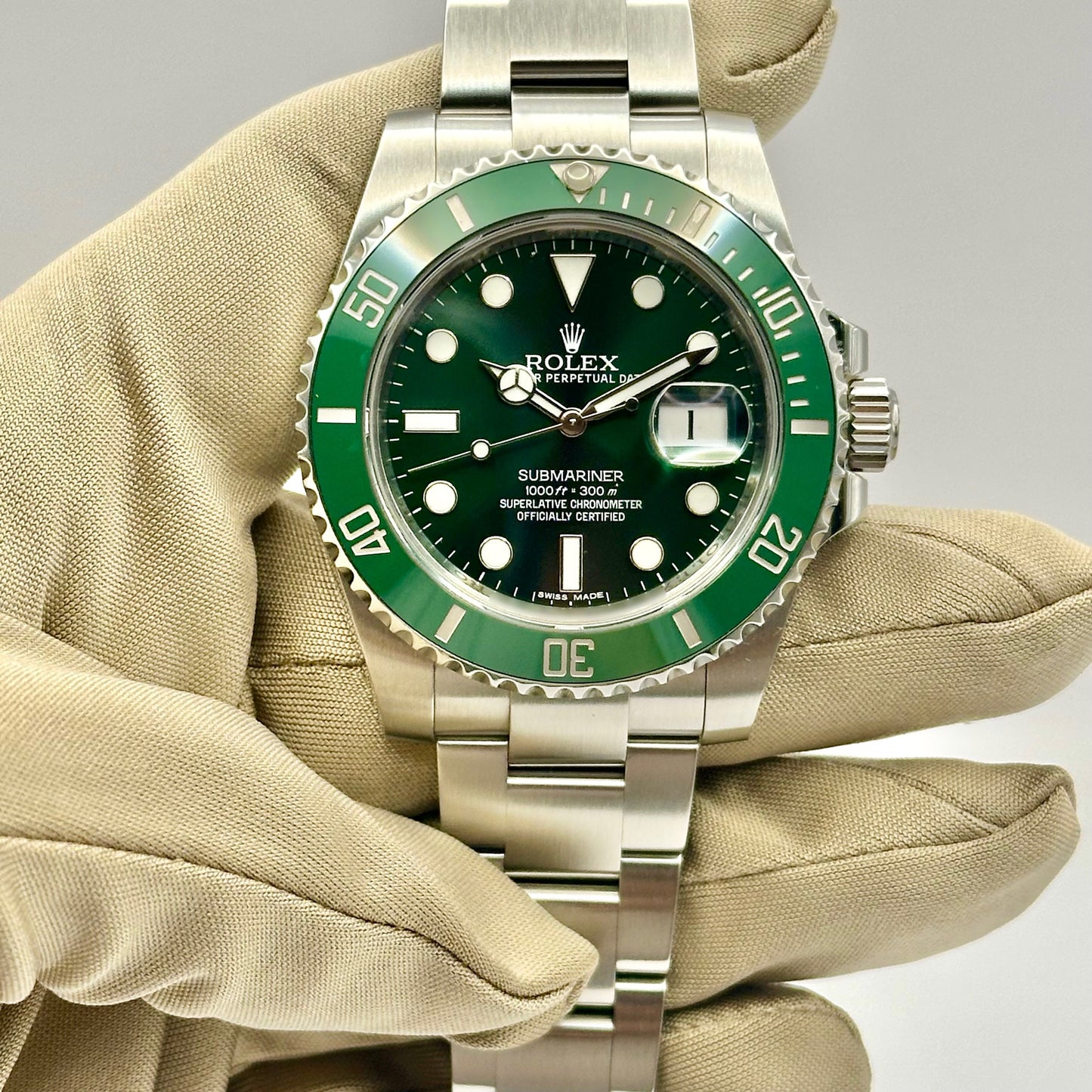 Submariner Date Hulk Ref 116610LV 2014