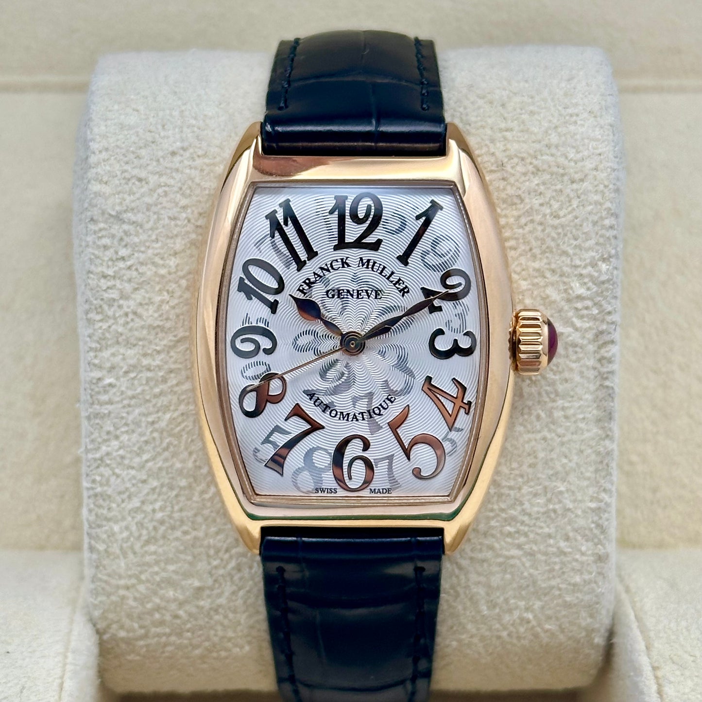 Cintrée Curvex Asia Edition 18K Rose Gold Ref 7500 SC AT FO HO