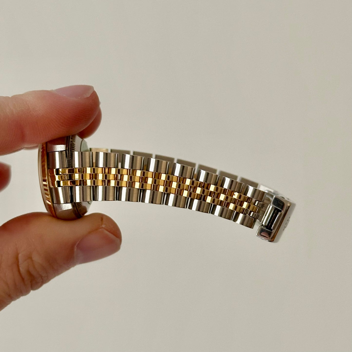 Lady-Datejust 26 Champagne Big Diamond Ref 69173 1996