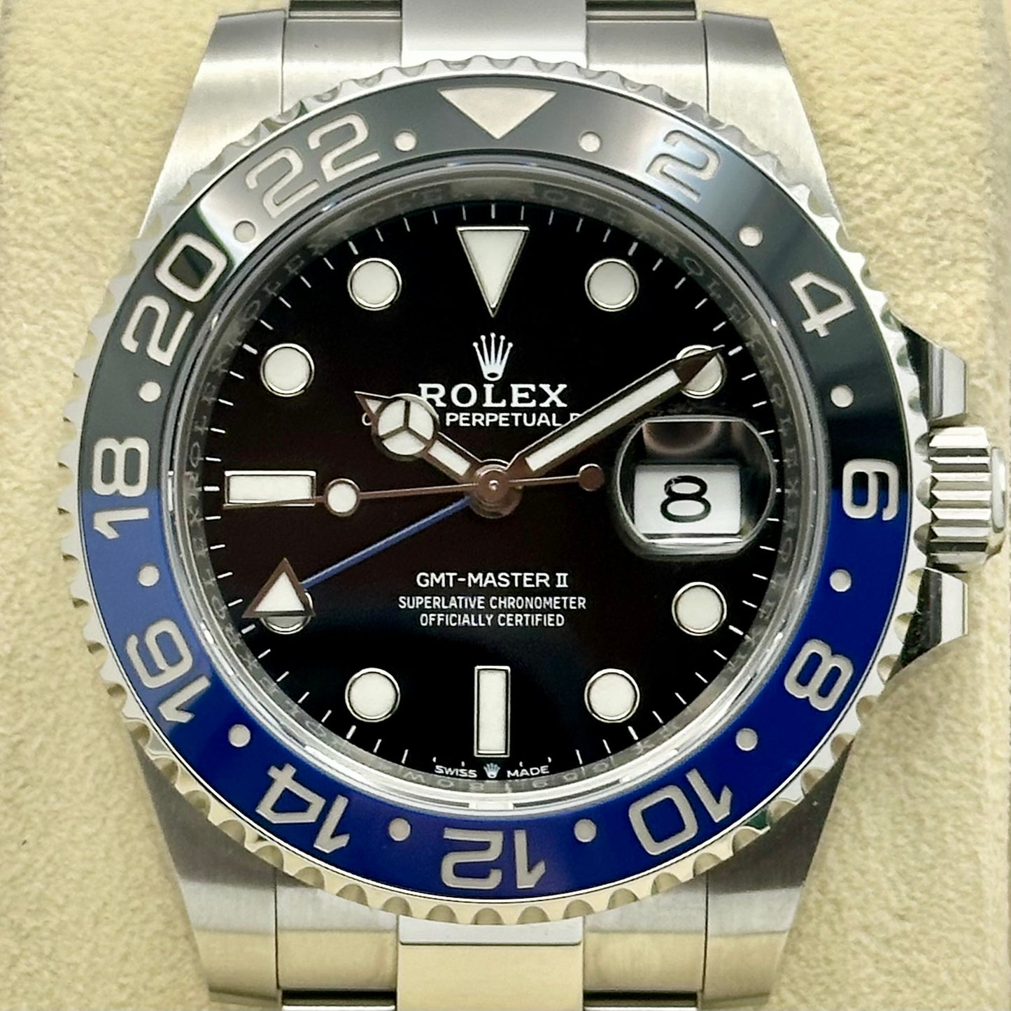 GMT Master II Batman Ref 126710BLNR 2021