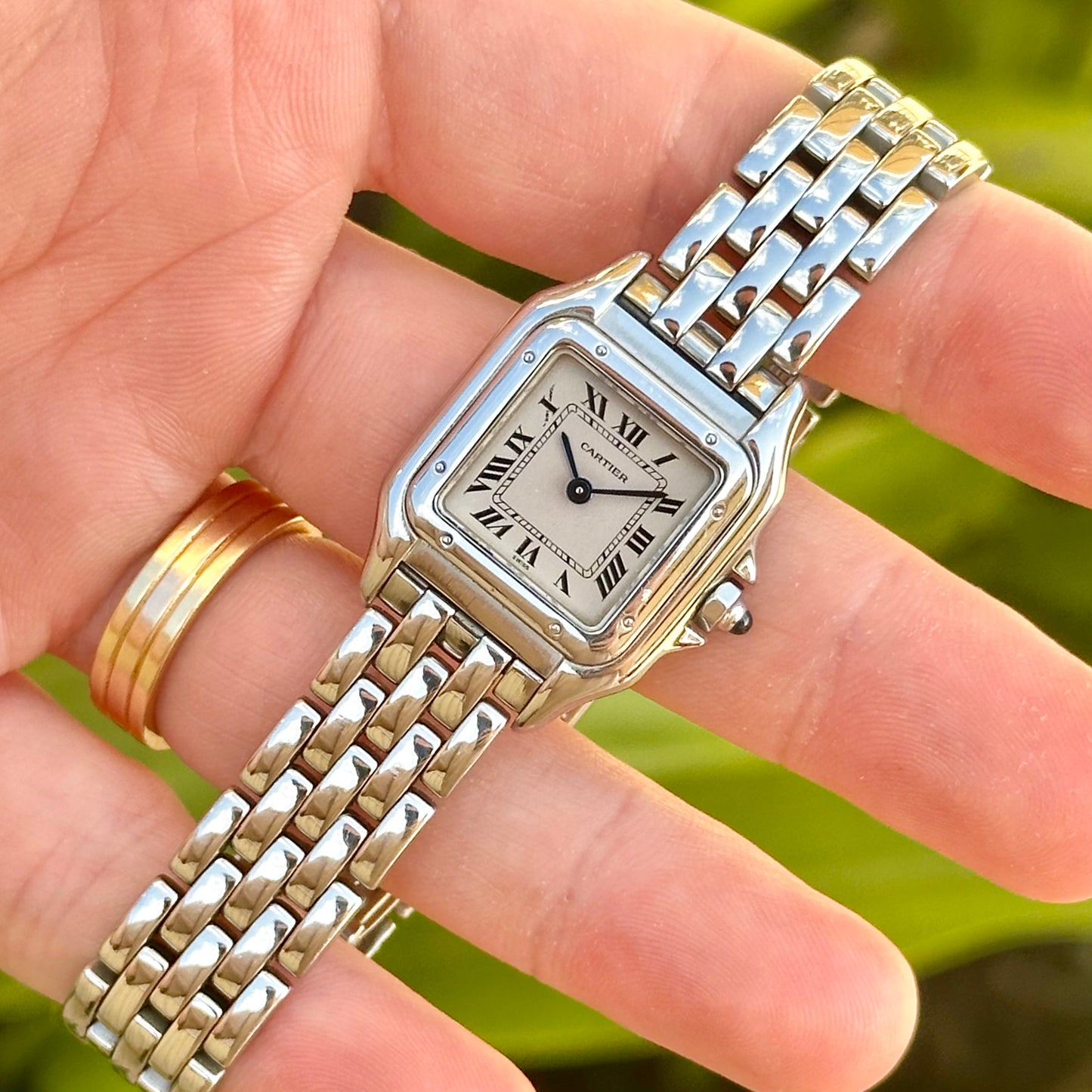 Panthère Small White Romans Ref 1320 2000