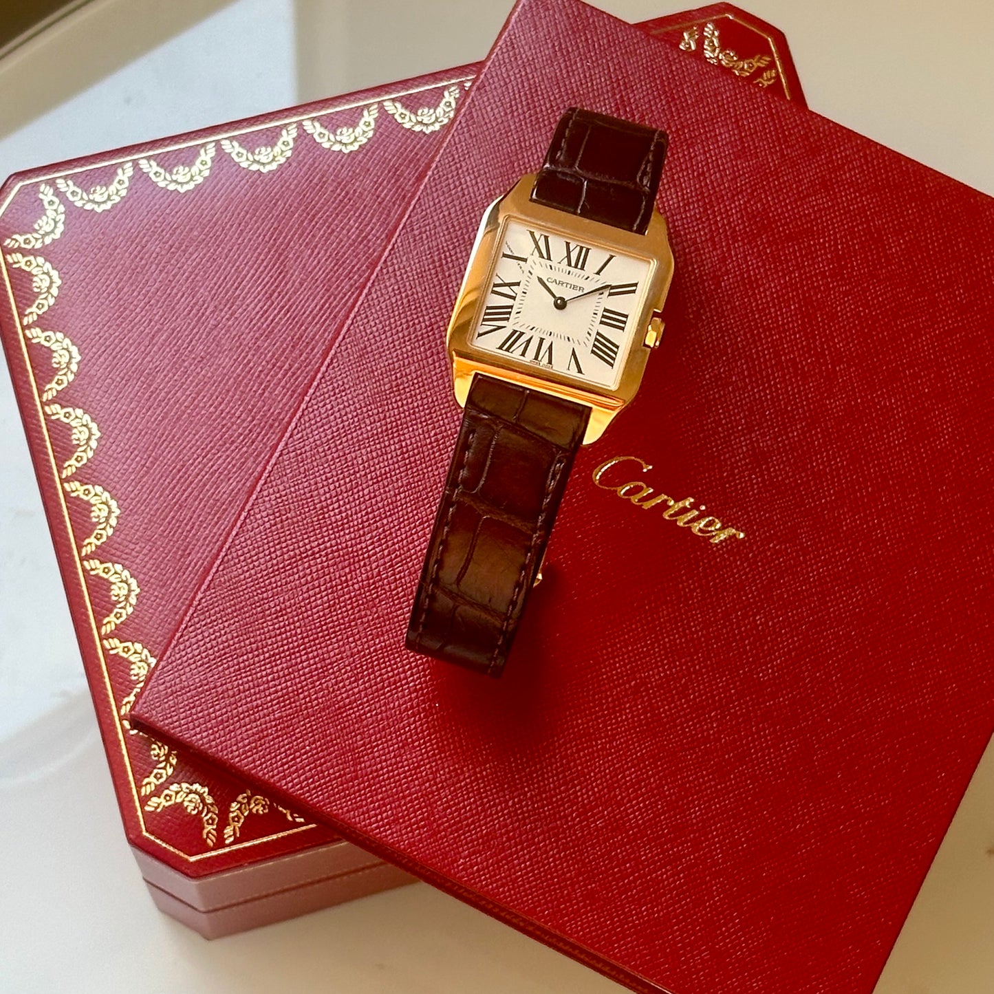 Santos Dumont 18K Rose Gold Ref W2009251 2788 2018