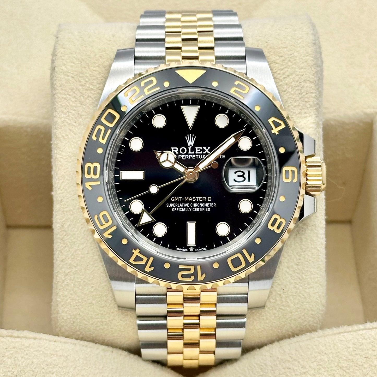 GMT Master II Two Tone Ref 126713GRNR 2023