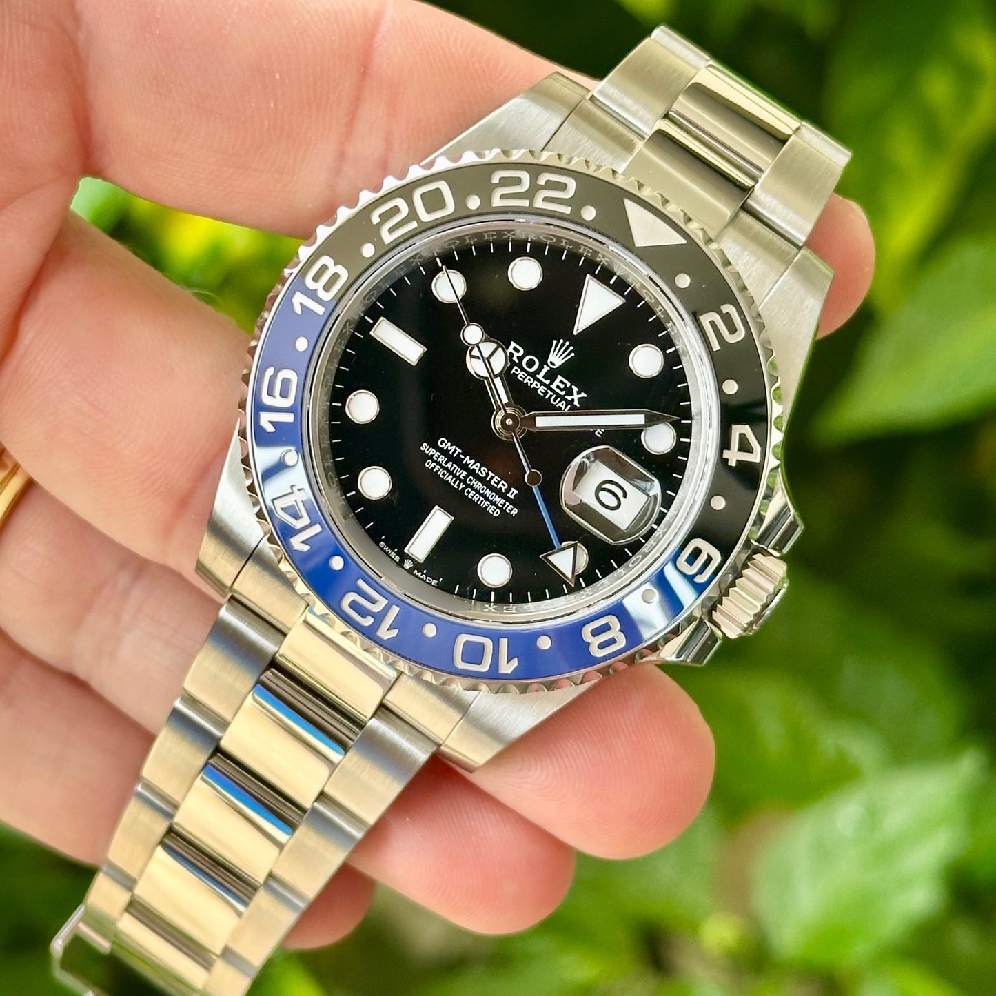 GMT Master II Batman Ref 126710BLNR 2022