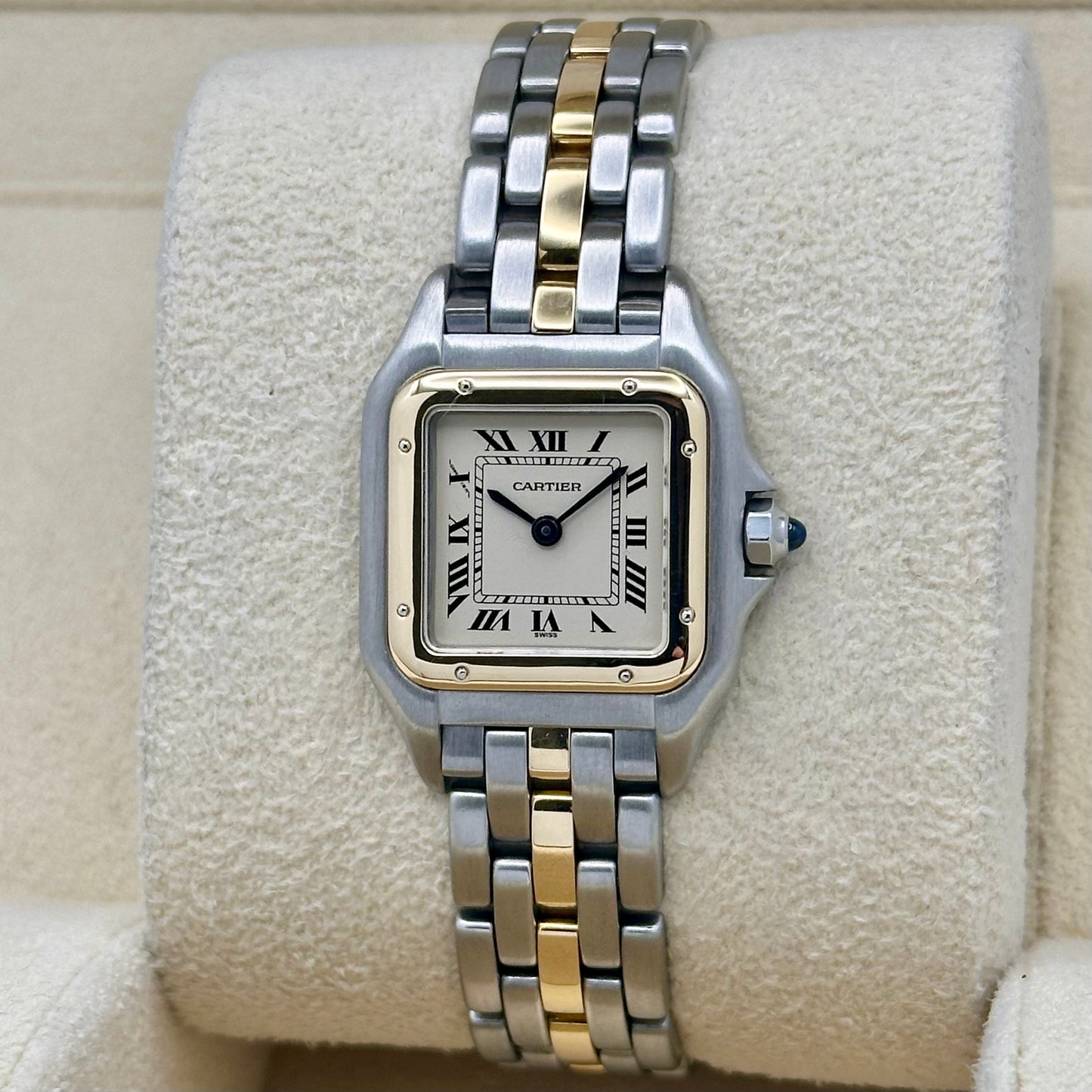 Panthére Small Single Row 18K Yellow Gold Two Tone Ref 1507917 1990