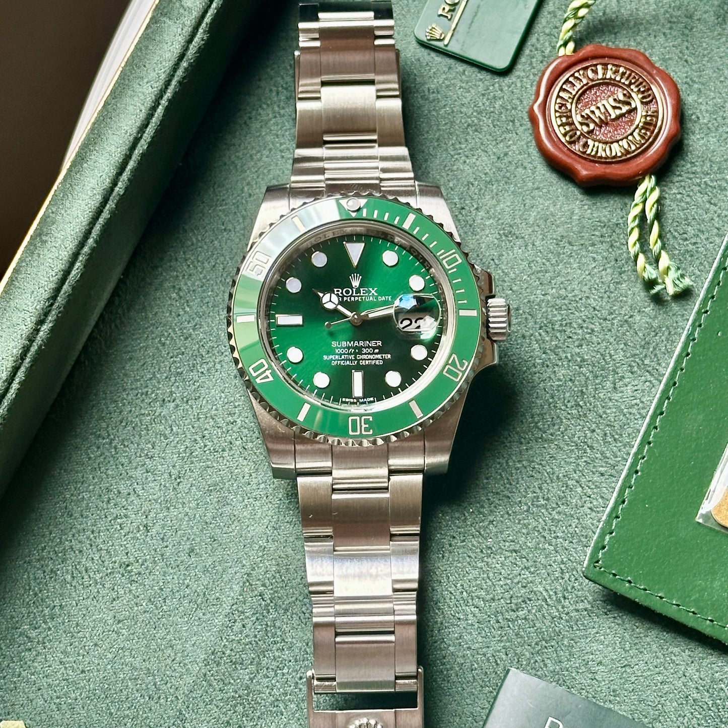 Submariner Date Hulk Ref 116610LV 2011