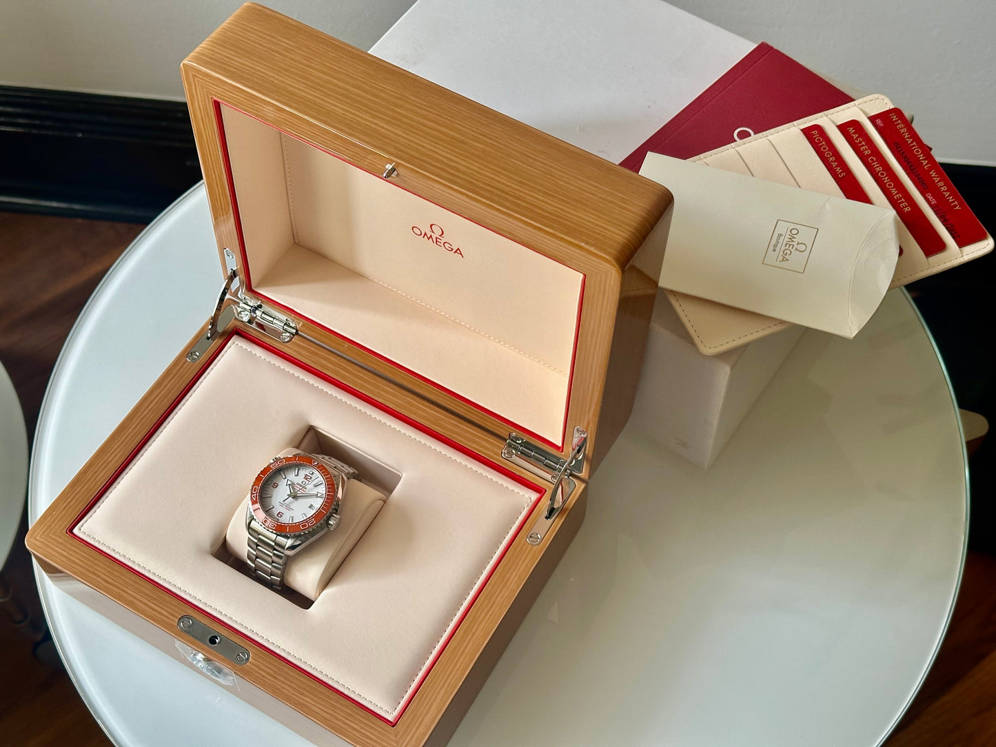 Seamaster Planet Ocean Orange 600M Master Ref 215.30.44.21.04.001 2022