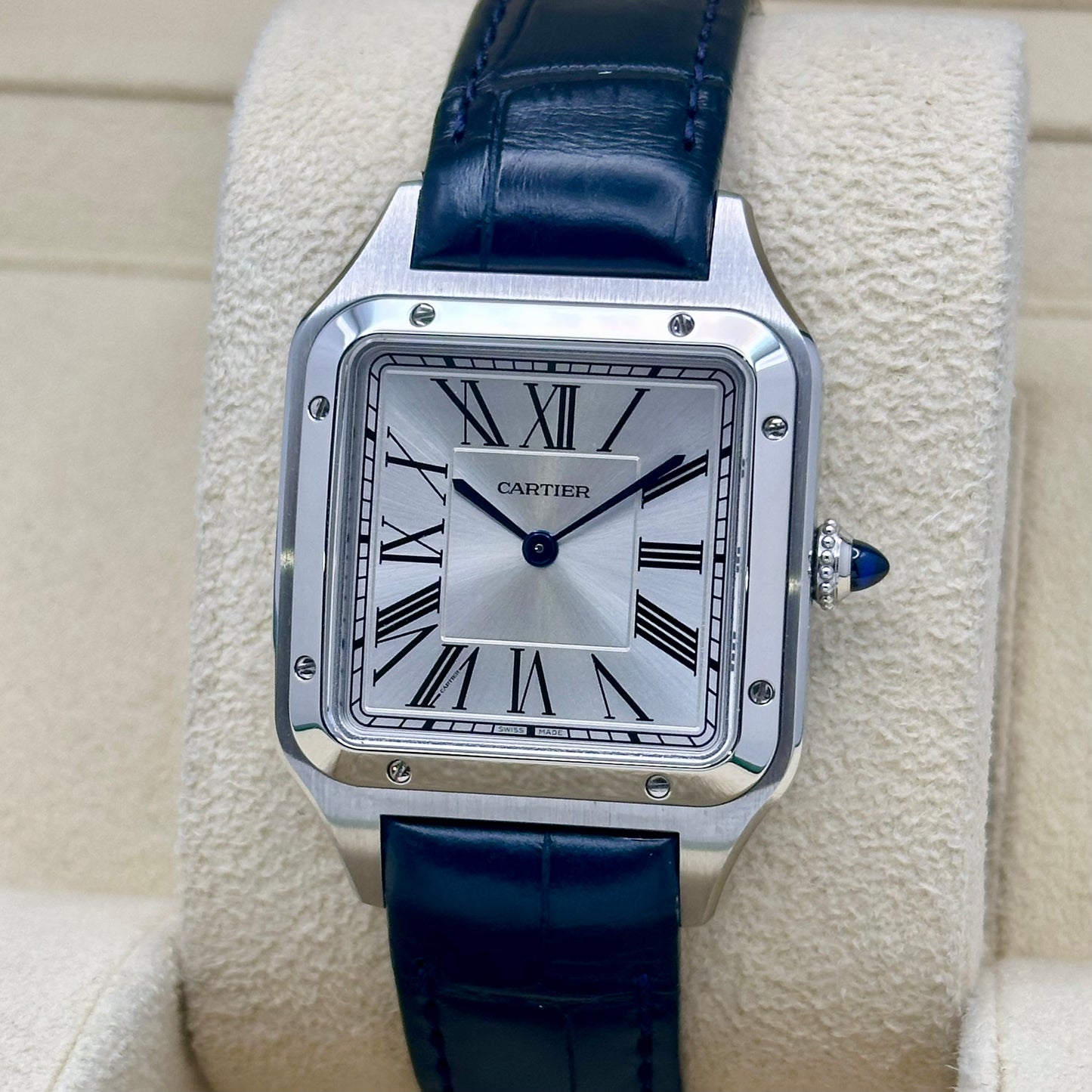 Santos Dumont Large Silver Romans Ref WSSA0022 2025