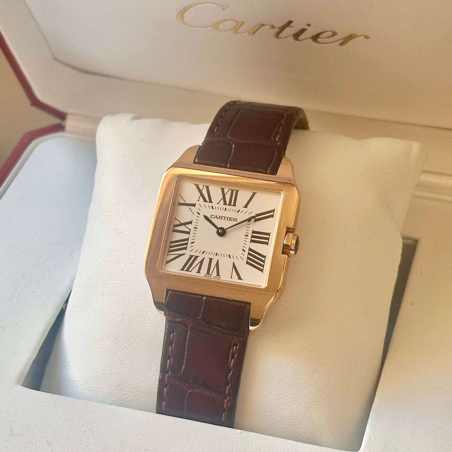 Santos Dumont 18K Rose Gold Ref W2009251 2788 2018