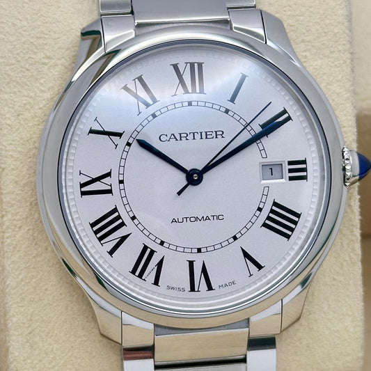 Ronde Must De Cartier White Romans Ref WSRN0035 2024