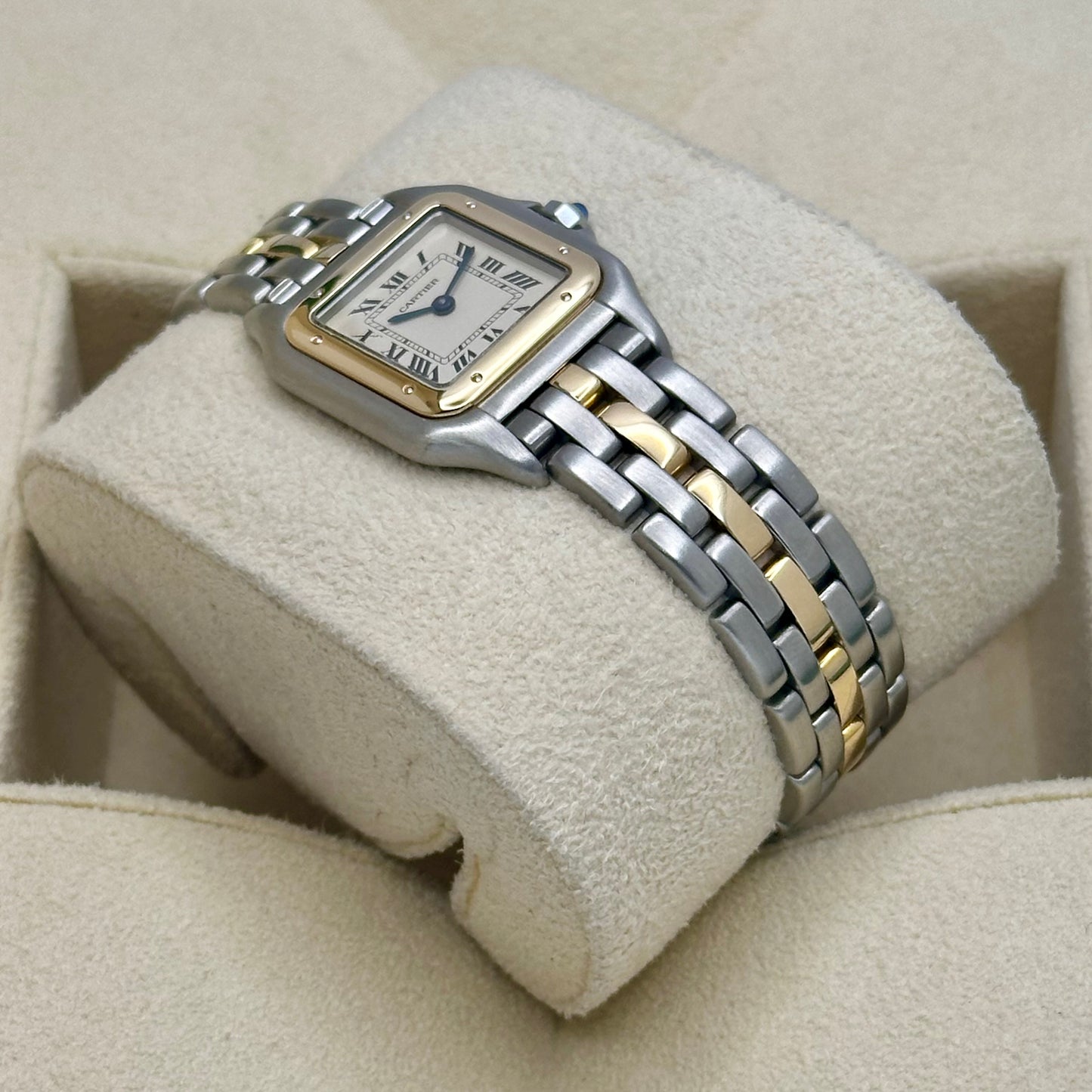 Panthére Small Single Row 18K Yellow Gold Two Tone Ref 1507917 1990
