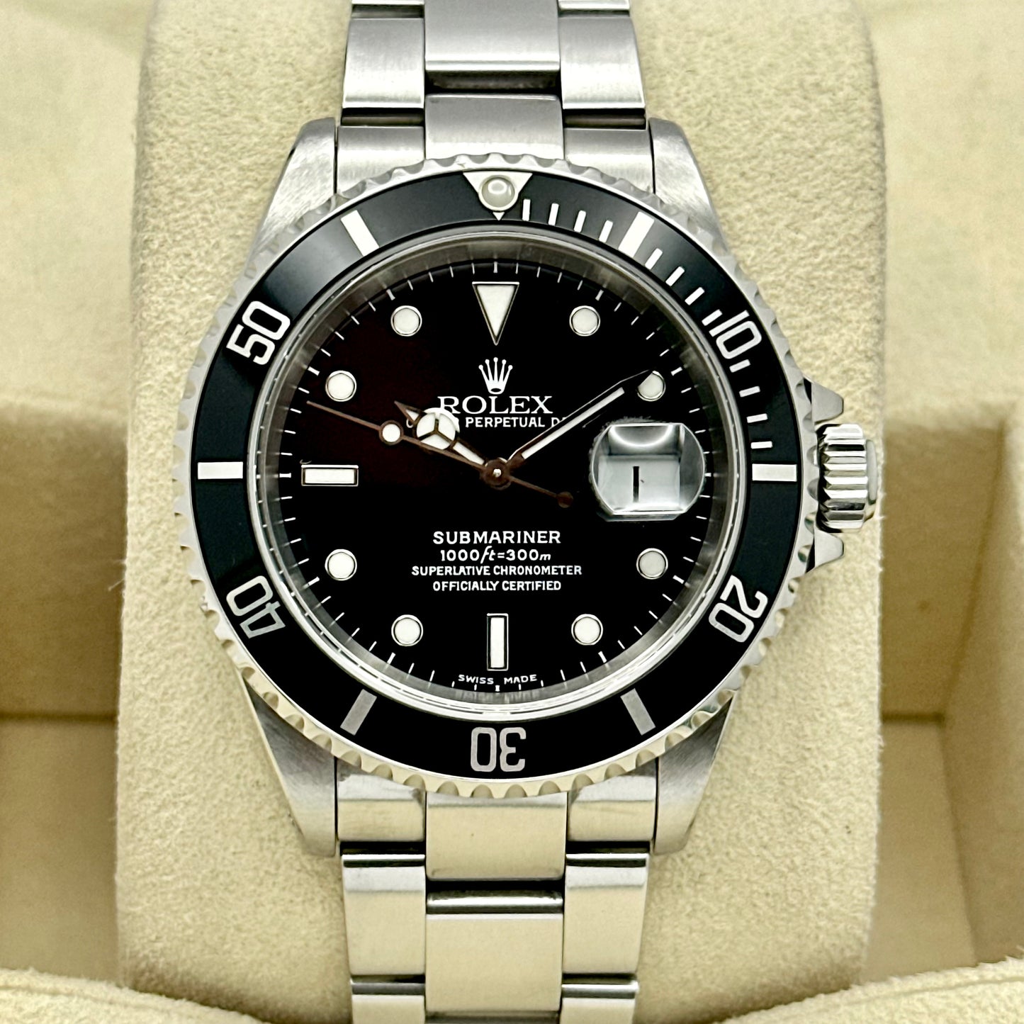 Submariner Date Ref 16610 2000 RSC 2014