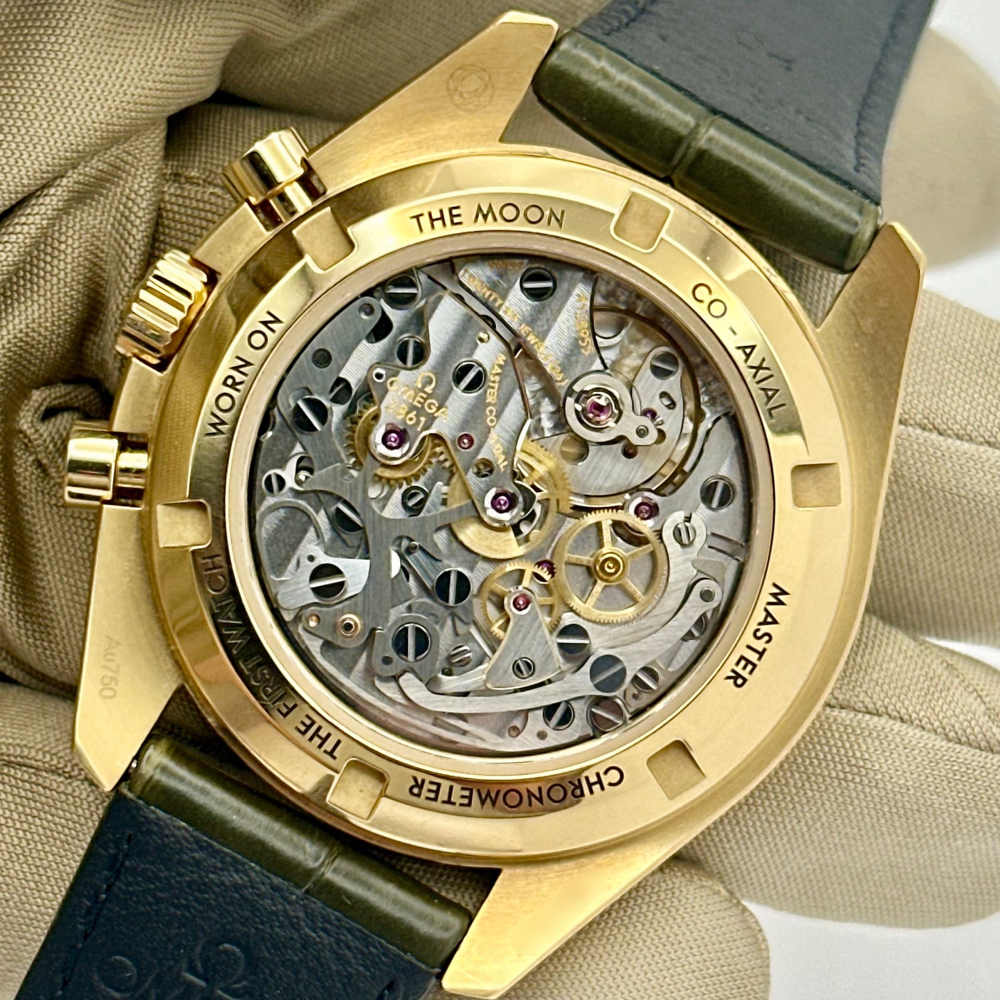 Speedmaster Moonwatch Professional Moonshine 18K Yellow Gold Green Ref
310.63.42.50.10.001 2023