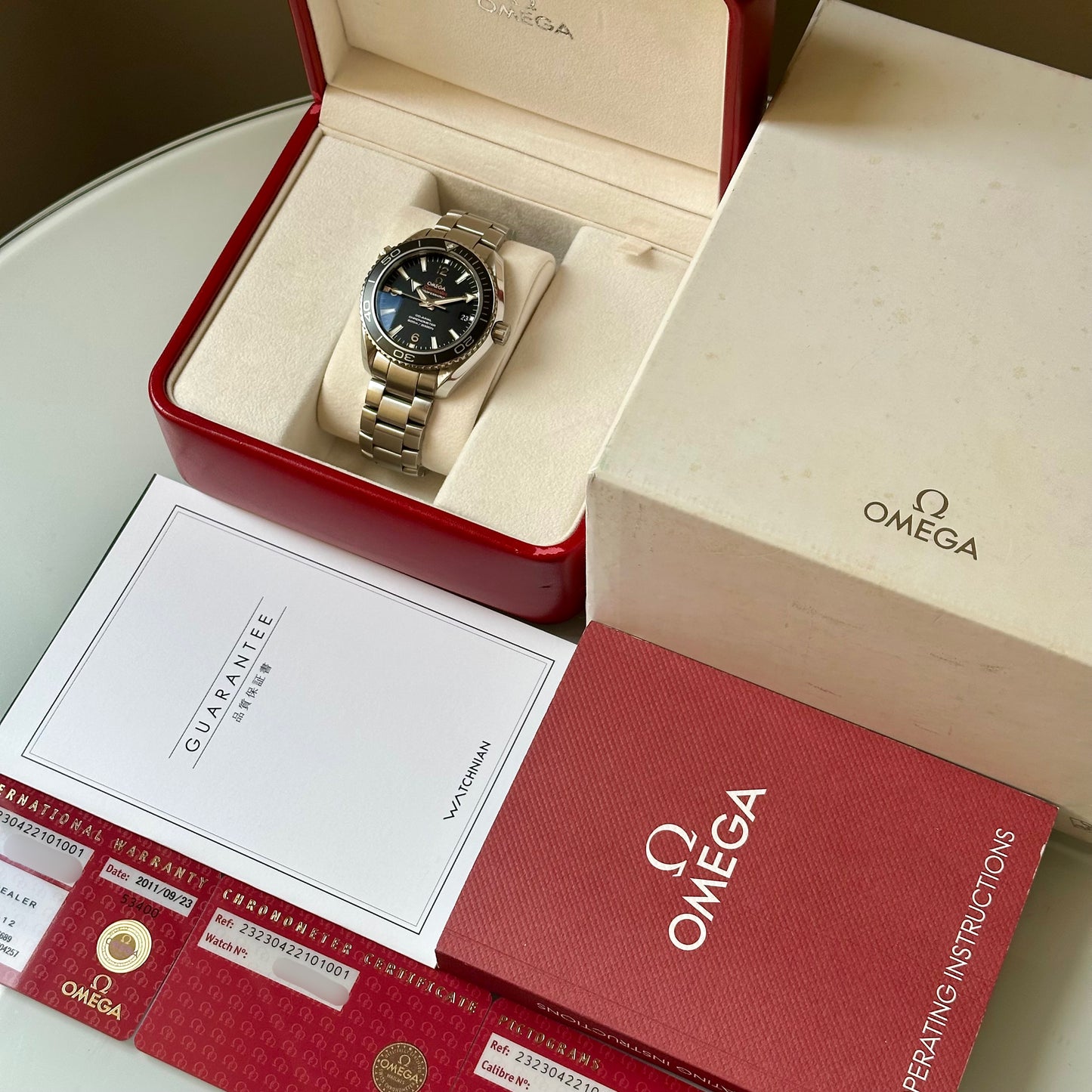 Seamaster Planet Ocean 600M Ref 232.30.42.21.01.001 2011