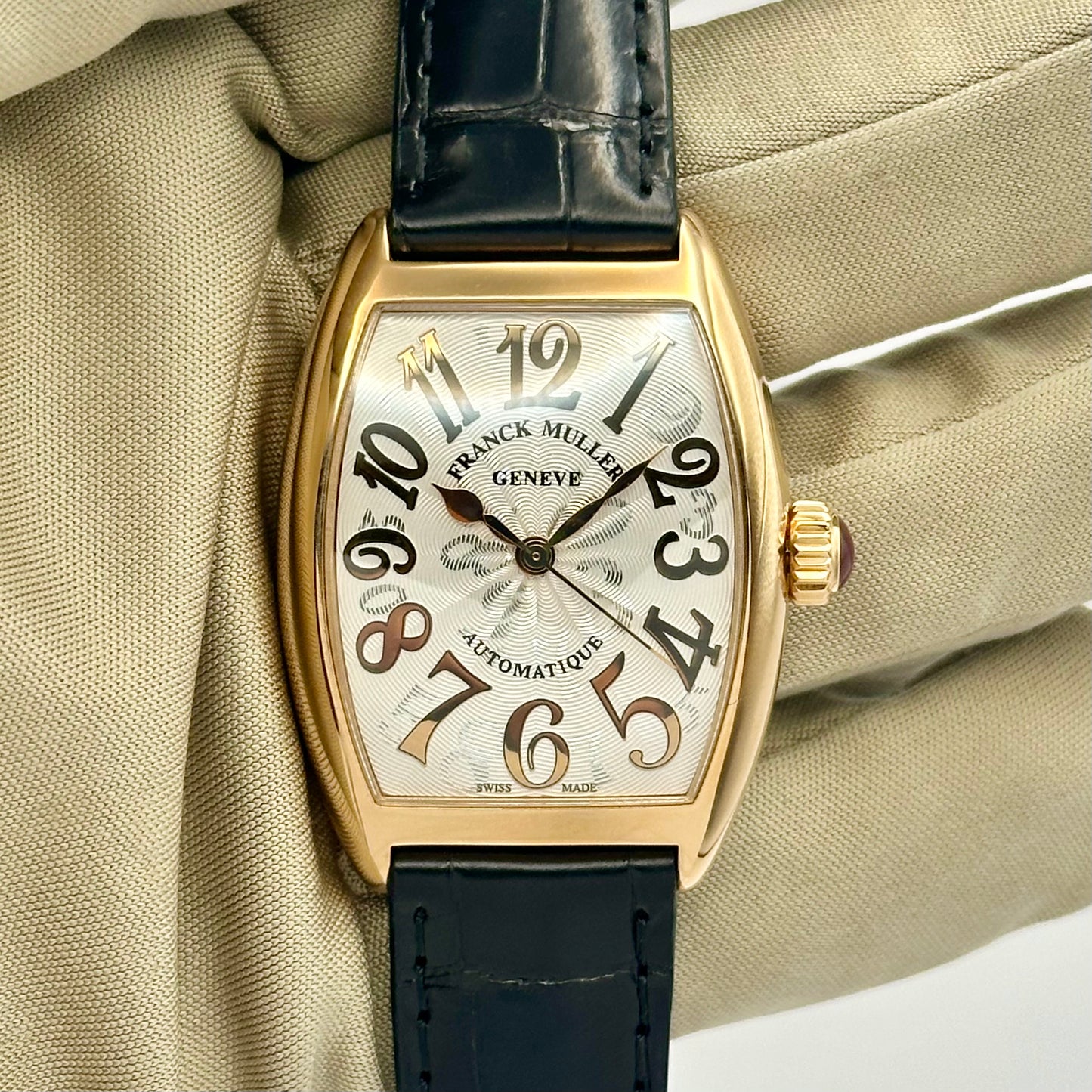 Cintrée Curvex Asia Edition 18K Rose Gold Ref 7500 SC AT FO HO