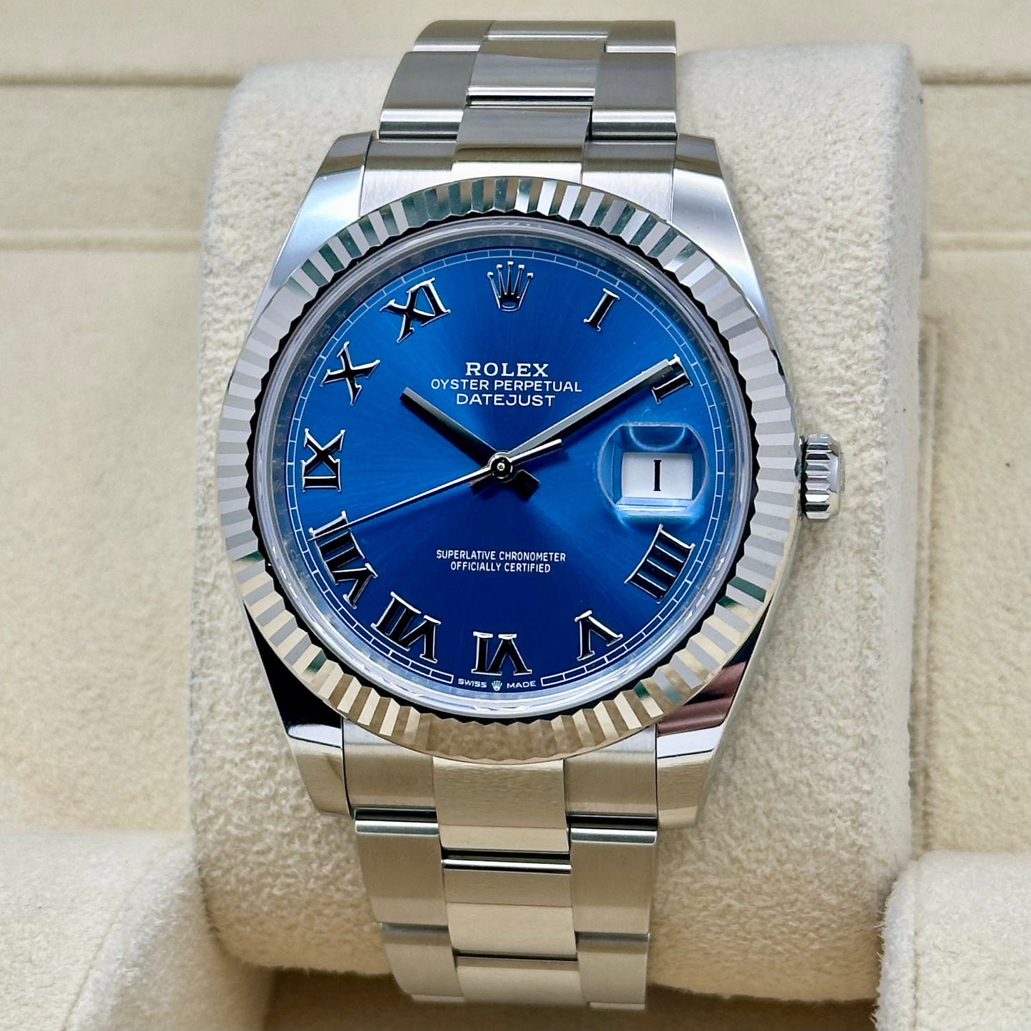 Datejust 41 Azzurro Blue Ref 126334 2022
