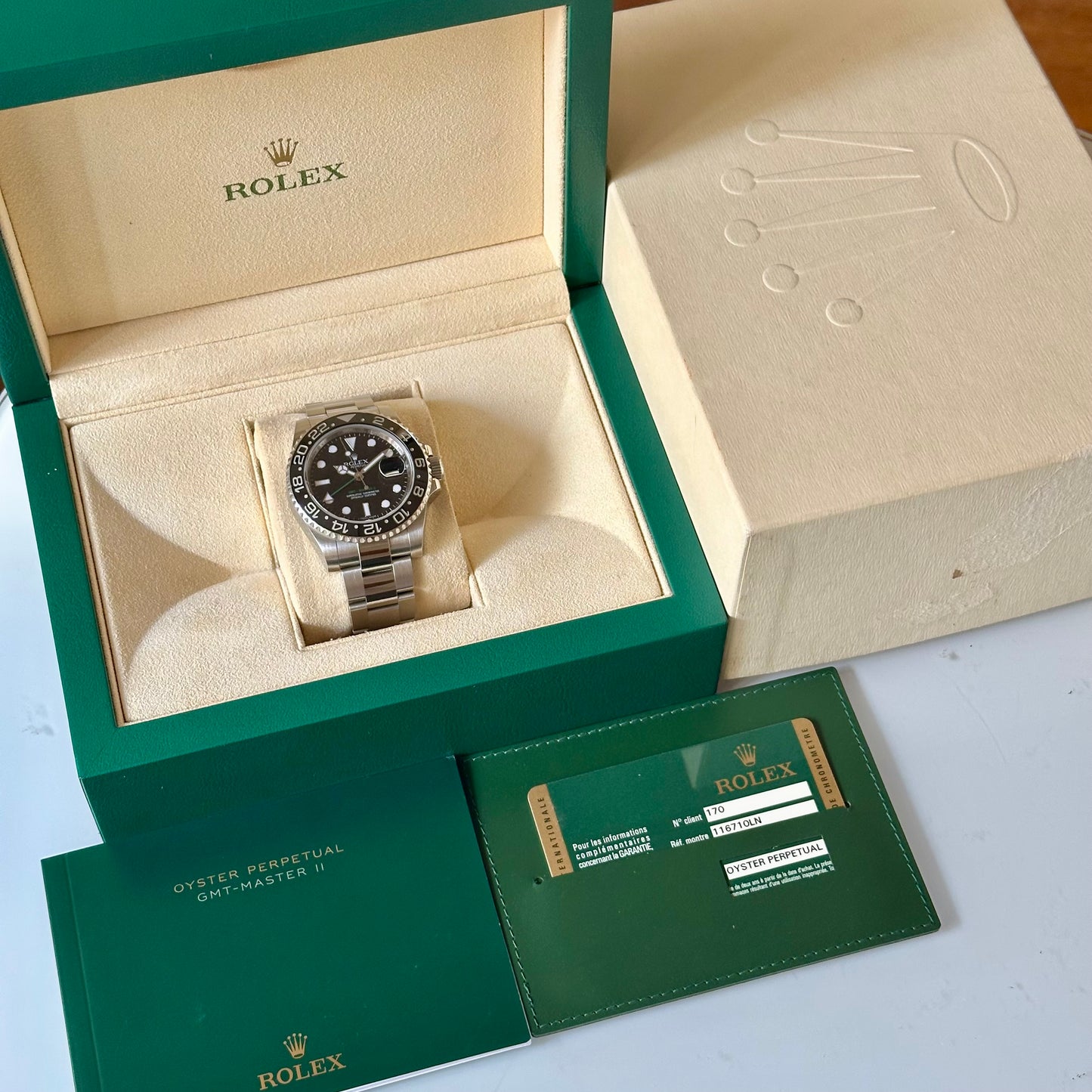 GMT Master II ‘Green Arrow’ Ref 116710LN 2011