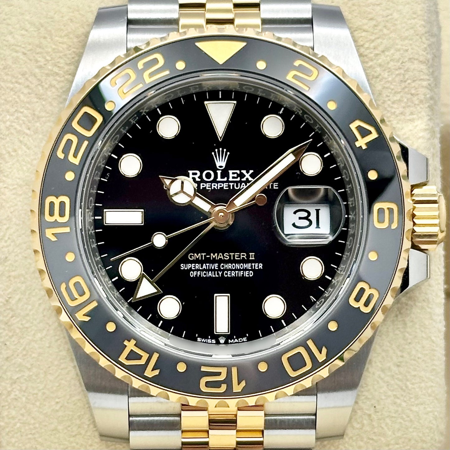 GMT Master II Two Tone Ref 126713GRNR 2023