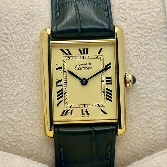 Tank Must Vermeil Large Ivory Romans Ref 59005 1996