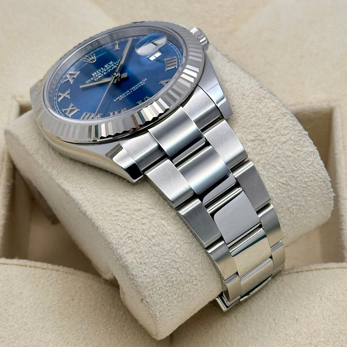 Datejust 41 Azzurro Blue Ref 126334 2022