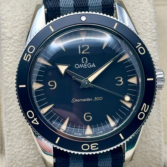 Seamaster 300 Heritage Black Ref 234.30.41.21.01.001 2021