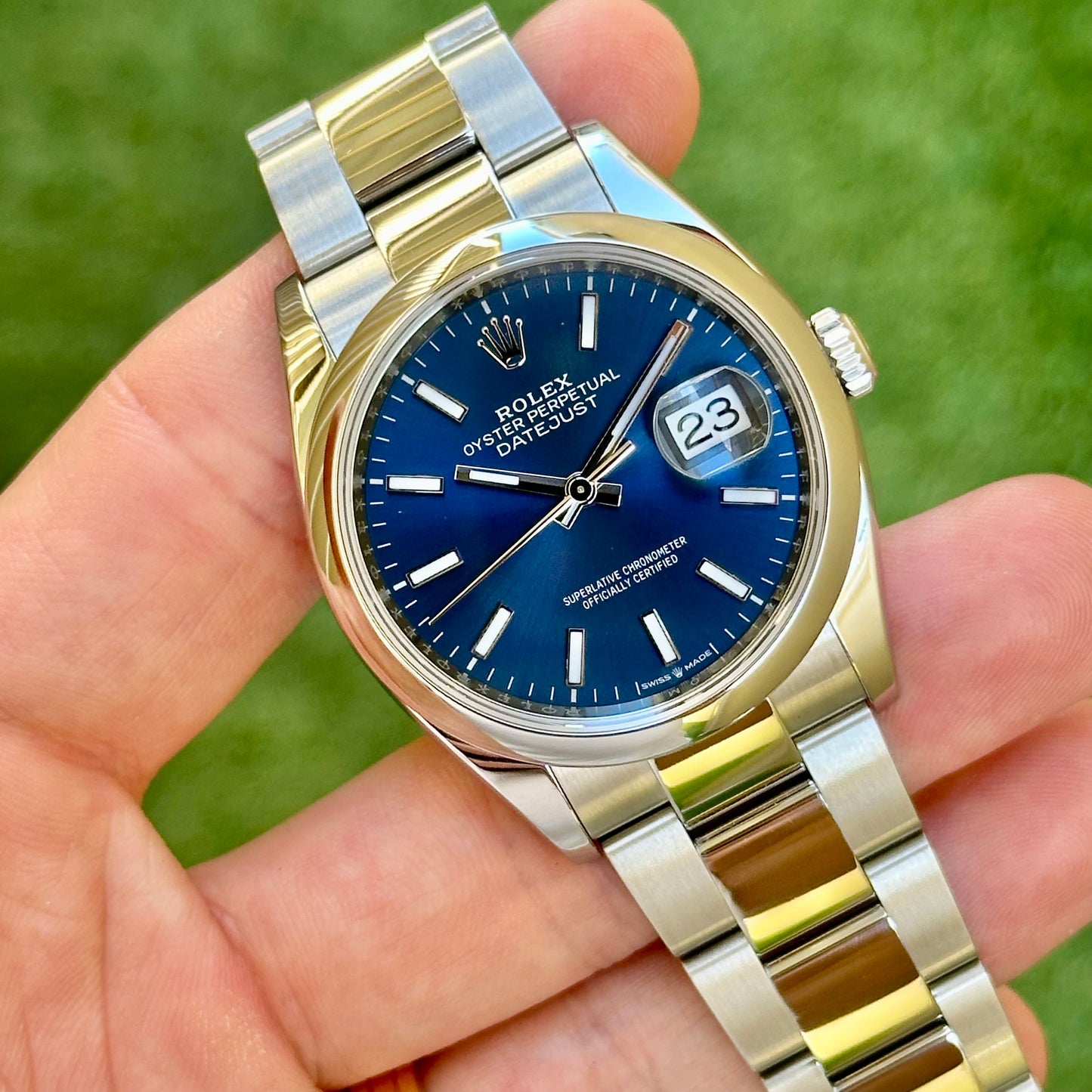 Datejust 36 Blue Ref 126200 2022