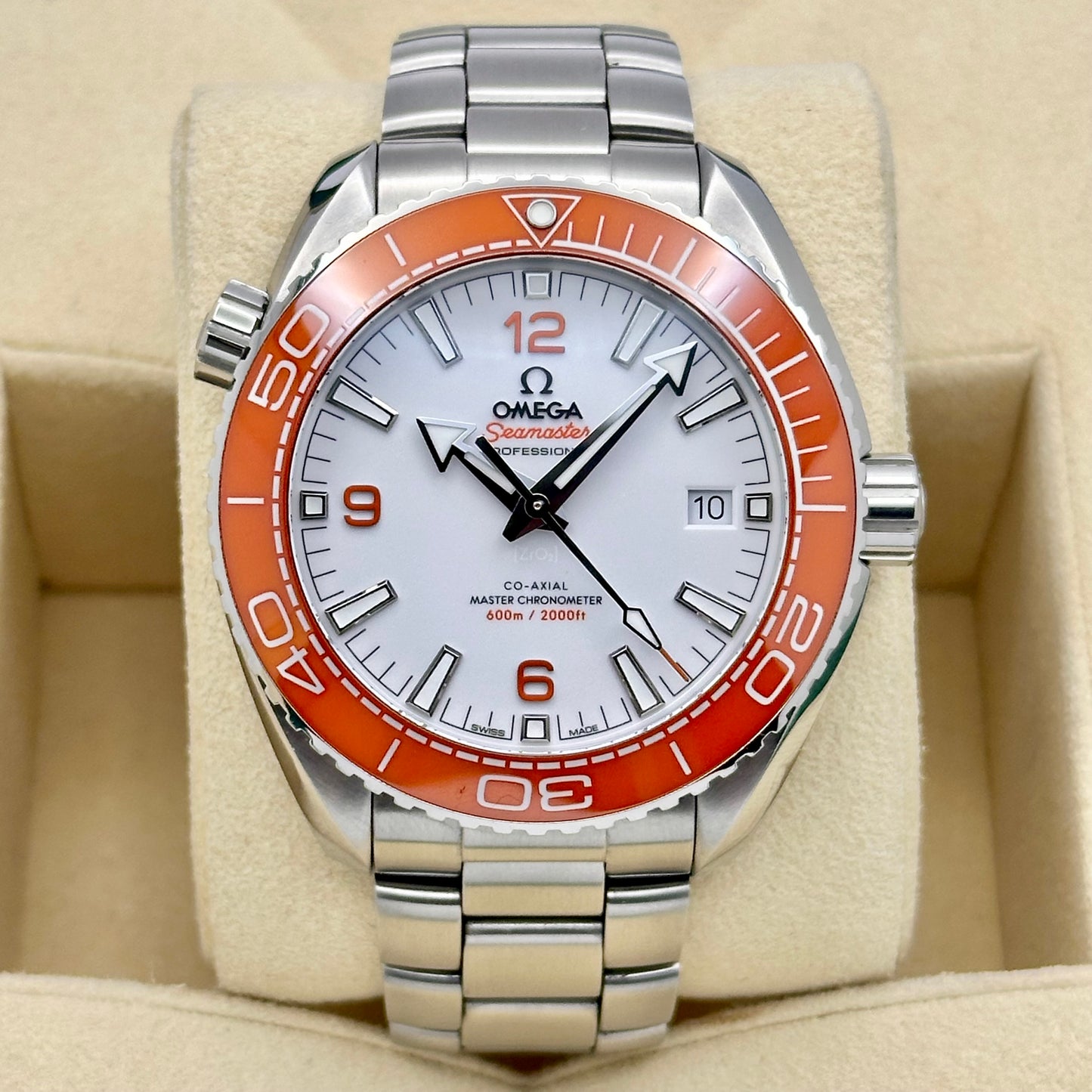 Seamaster Planet Ocean Orange 600M Master Ref 215.30.44.21.04.001 2022