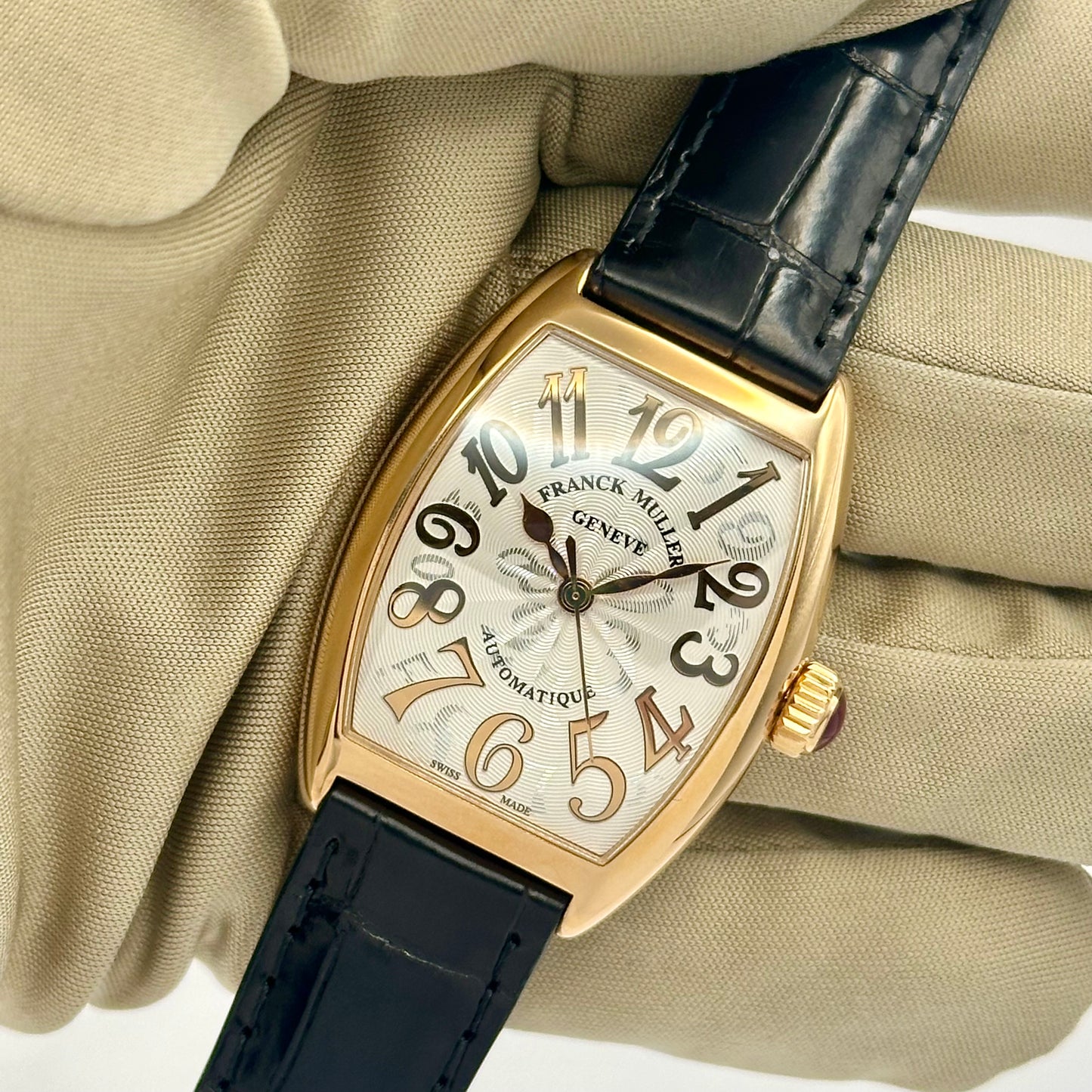 Cintrée Curvex Asia Edition 18K Rose Gold Ref 7500 SC AT FO HO