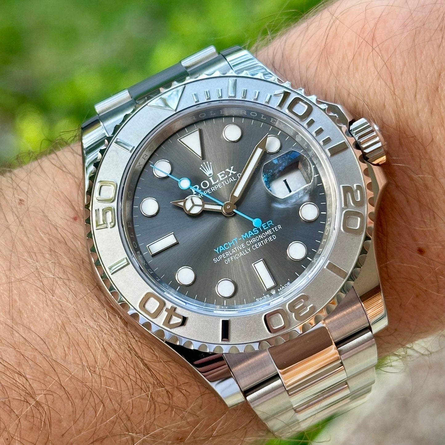 Yacht-Master 40 Platinum Rhodium Ref 126622 2024