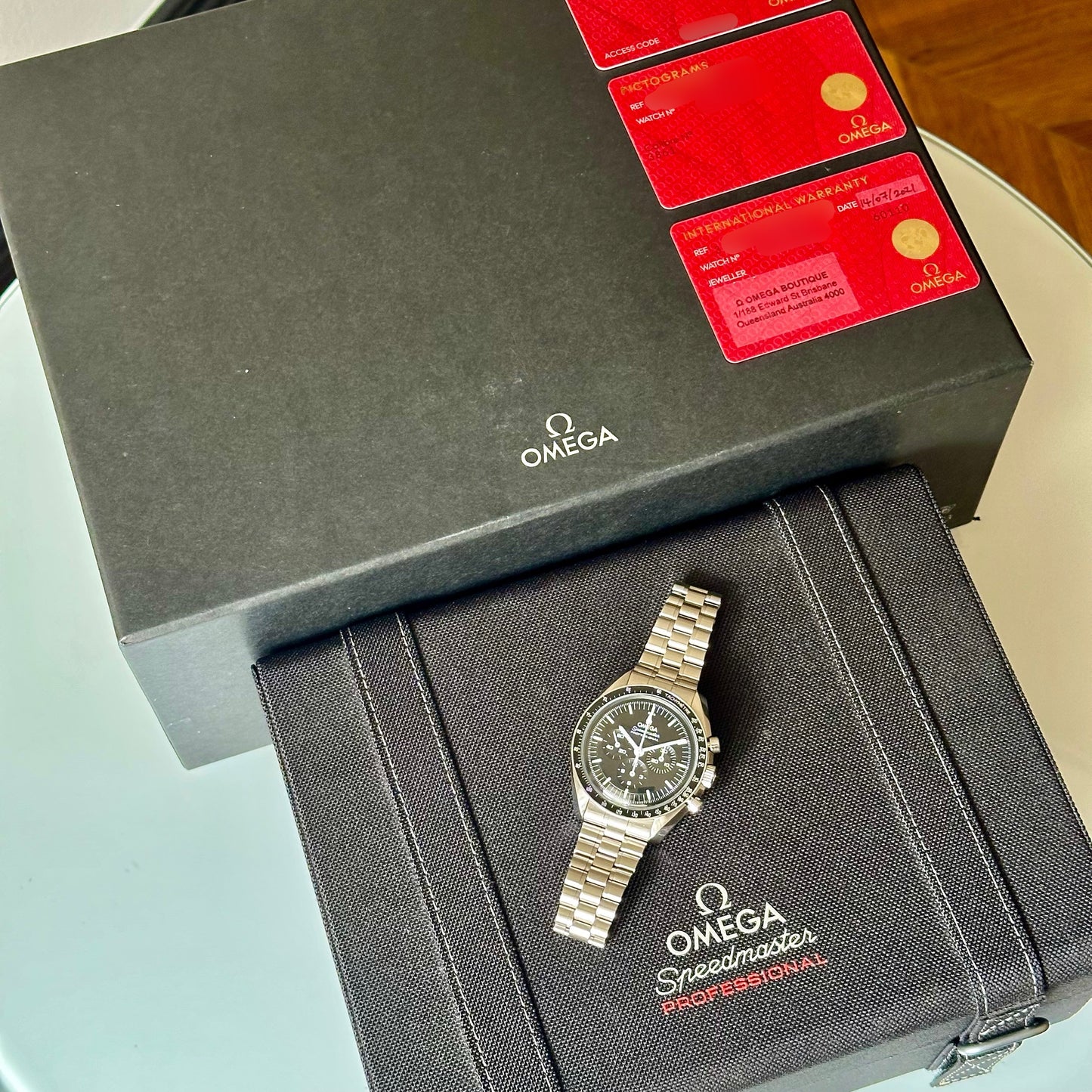 Speedmaster Professional Moonwatch Hesalite Ref 310.30.42.50.01.001 2021