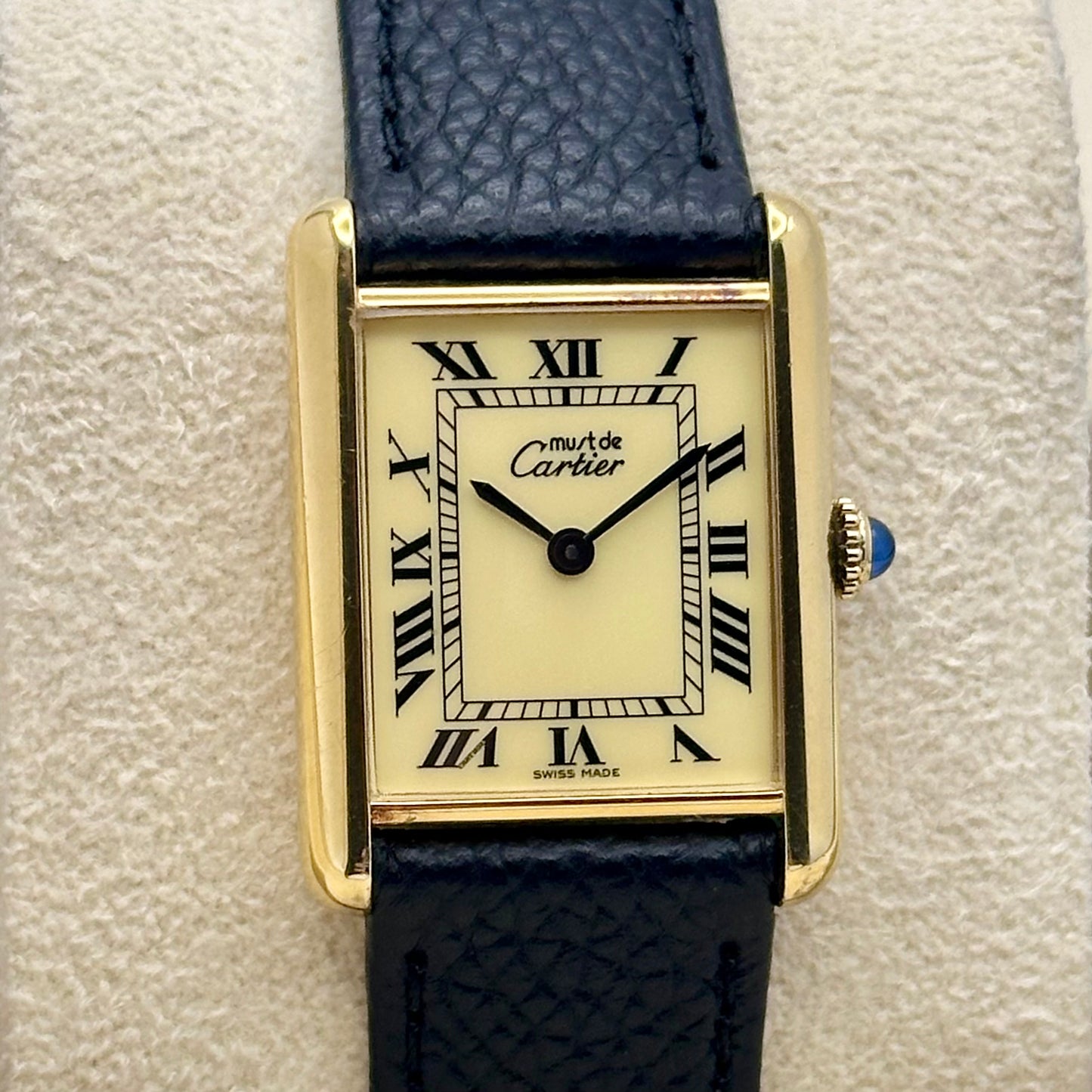 Tank Must Vermeil Large Ivory Romans Ref 59005 1985