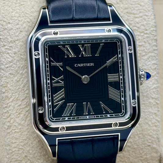 Santos Dumont Large Black Lacquer Ref WSSA0046 2025