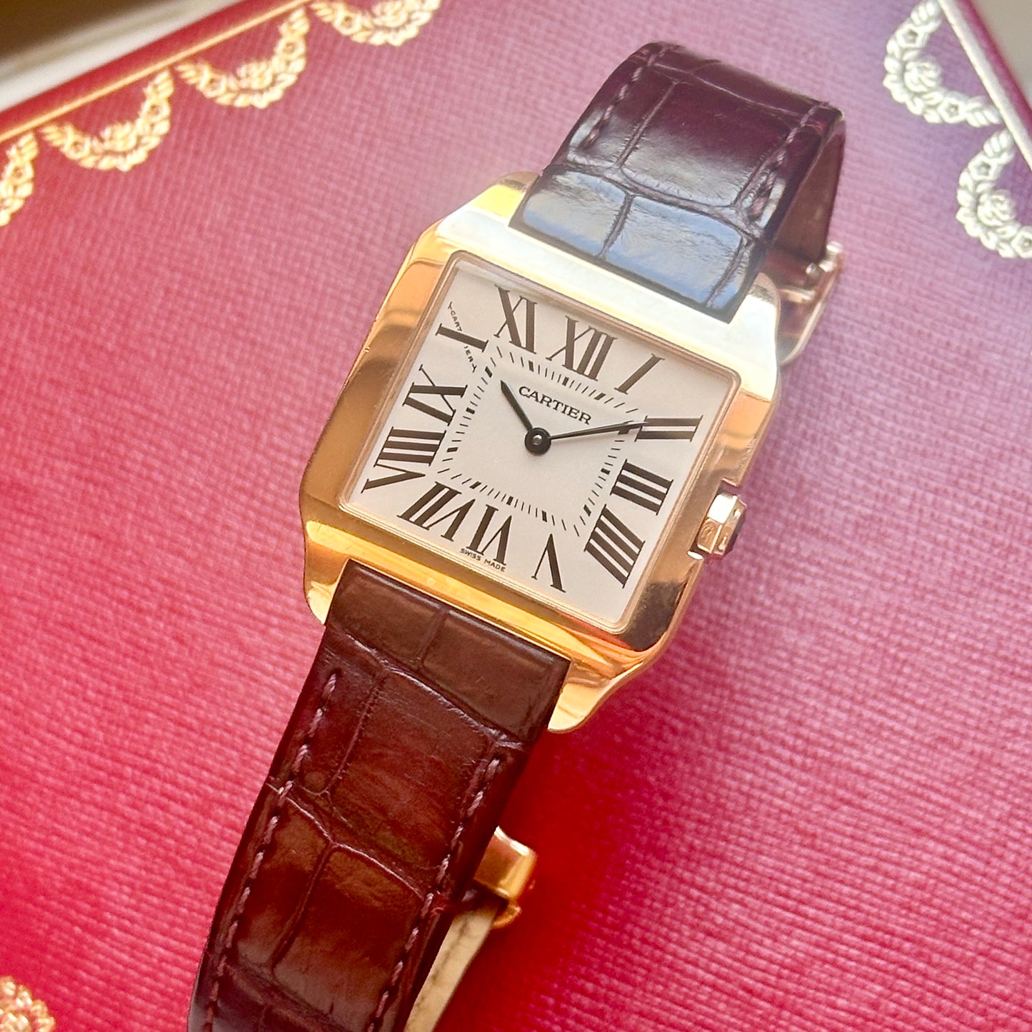 Santos Dumont 18K Rose Gold Ref W2009251 2788 2018