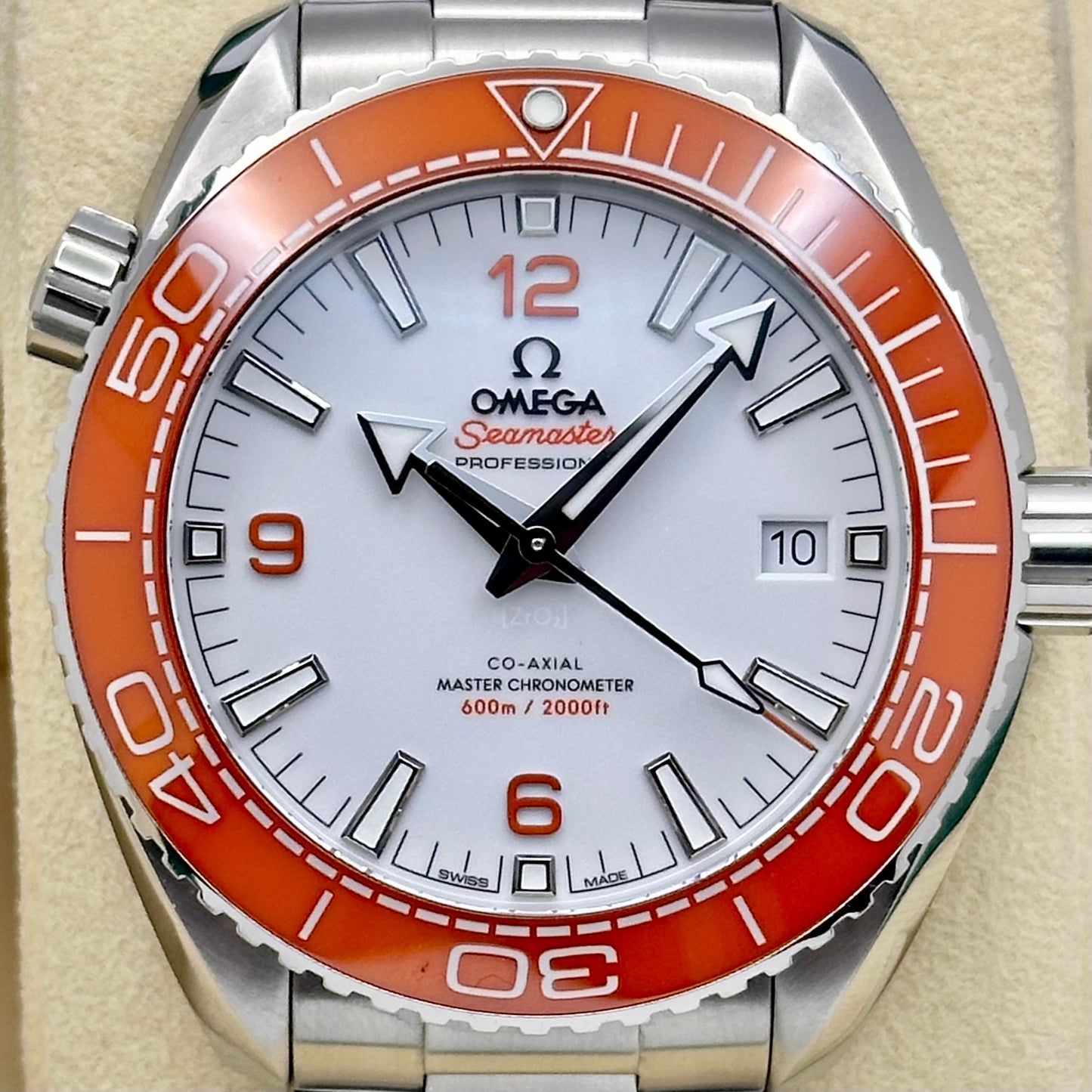 Seamaster Planet Ocean Orange 600M Master Ref 215.30.44.21.04.001 2022