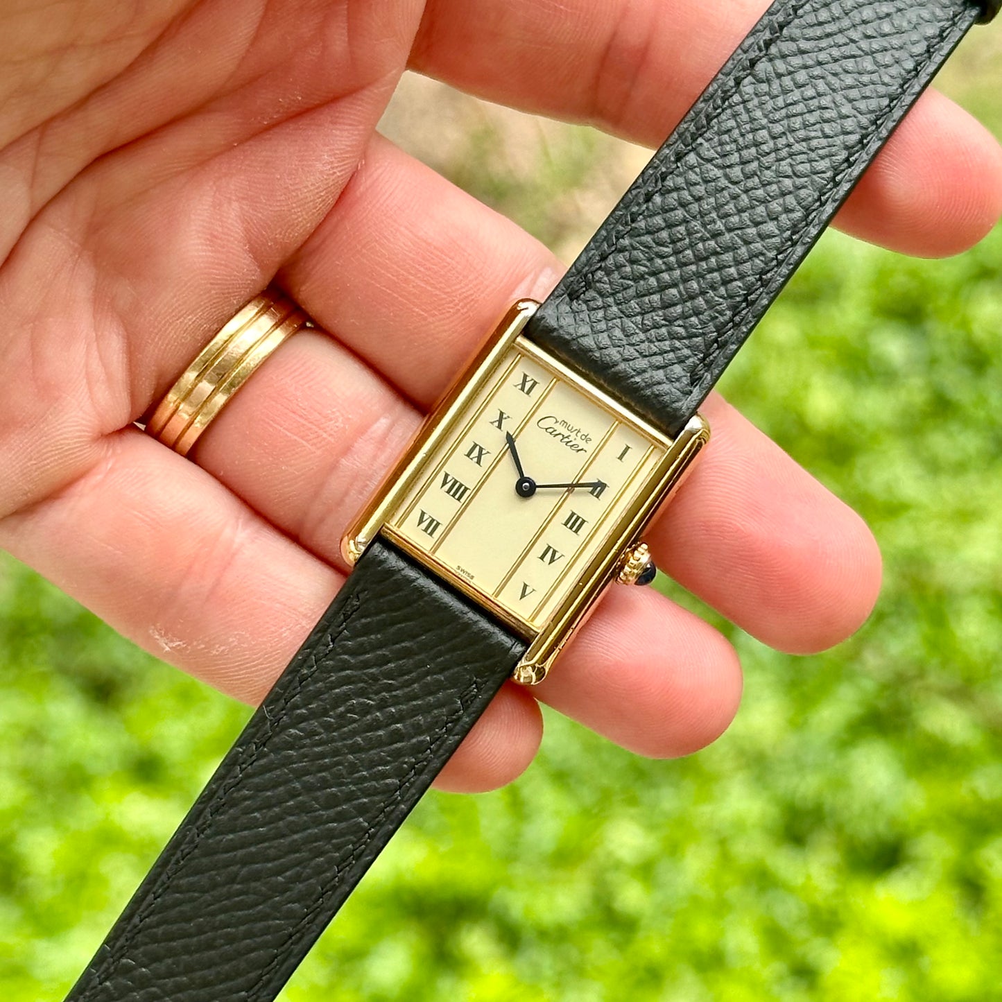 Tank Must Large White Column Dial Ref 590005