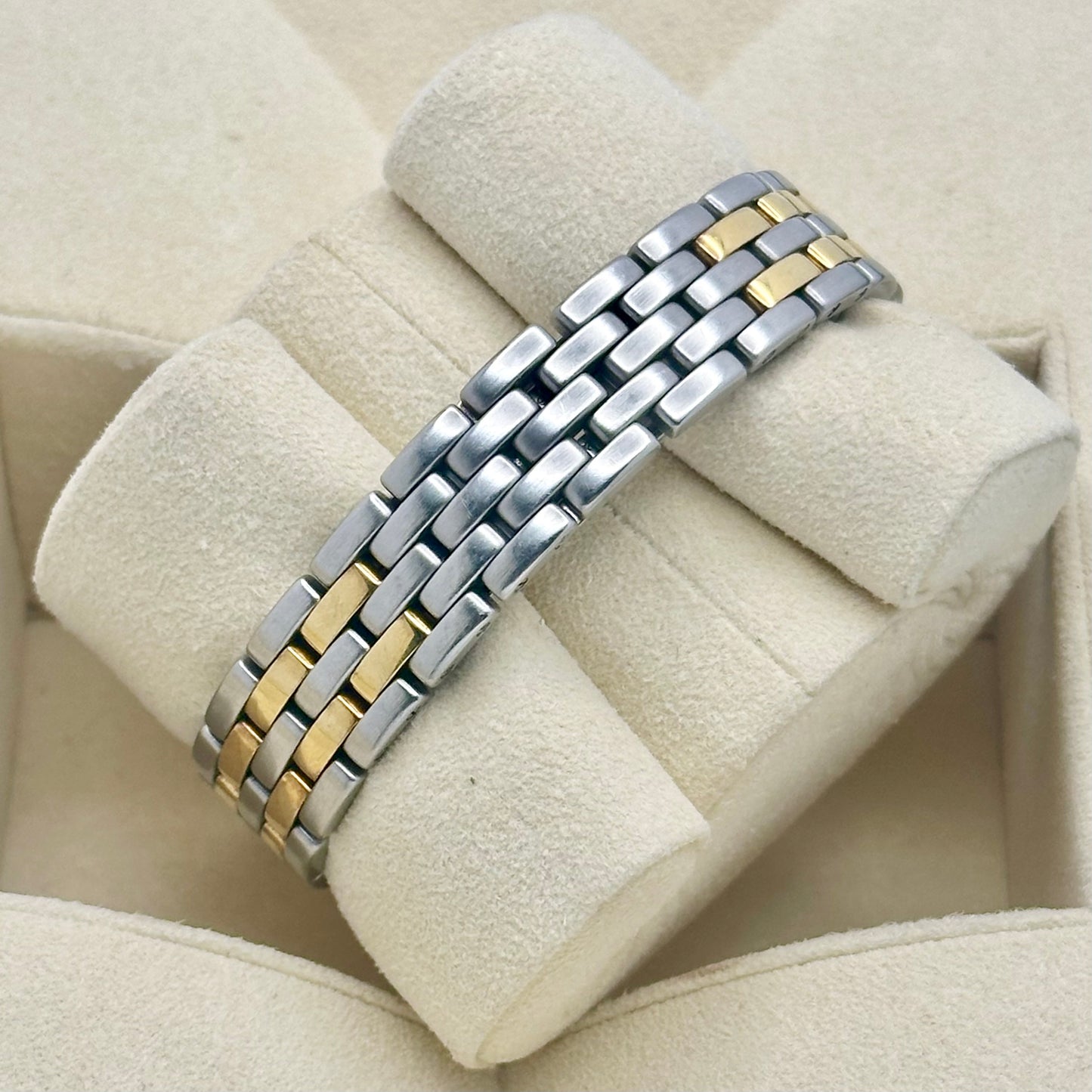 Panthère Two Row White Romans 18K Yellow Gold Ref 1120 1994