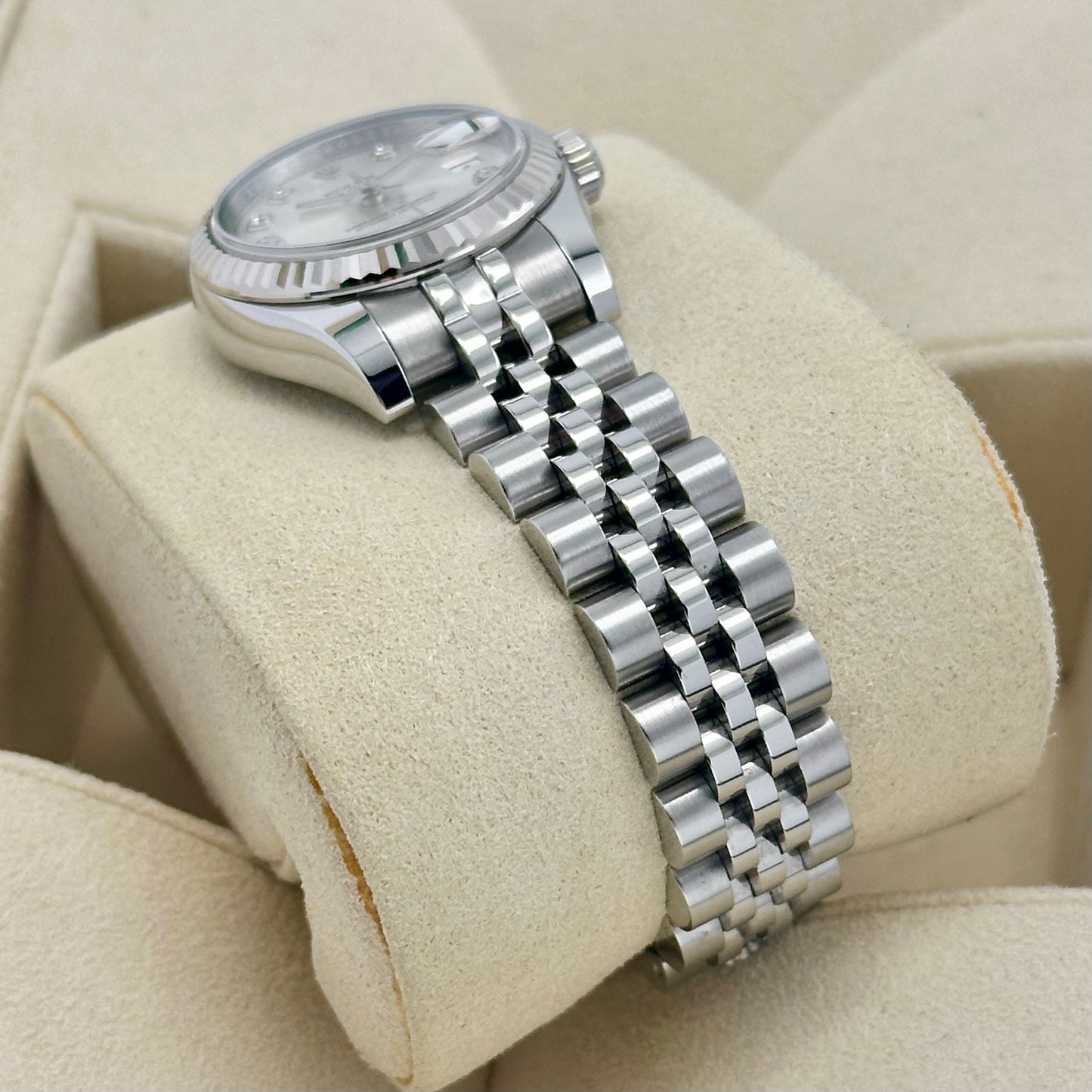 Lady-Datejust 26 Silver Diamond Ref 179174 2018