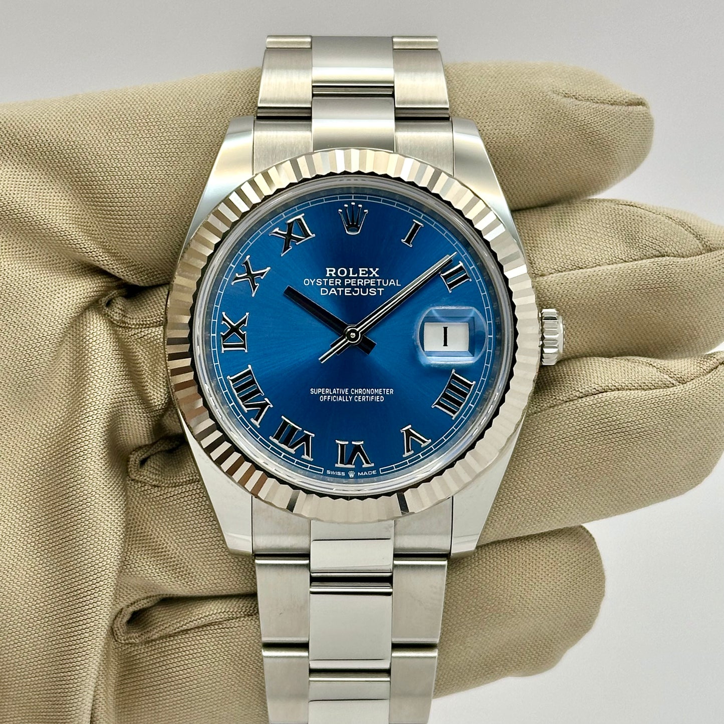 Datejust 41 Azzurro Blue Ref 126334 2022