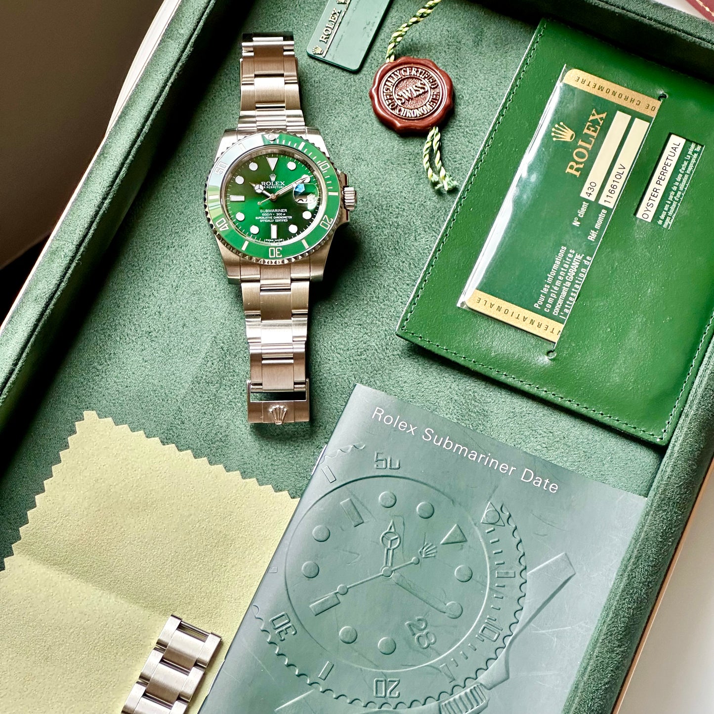 Submariner Date Hulk Ref 116610LV 2011