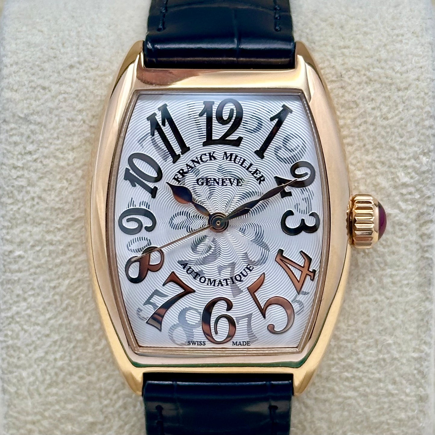 Cintrée Curvex Asia Edition 18K Rose Gold Ref 7500 SC AT FO HO