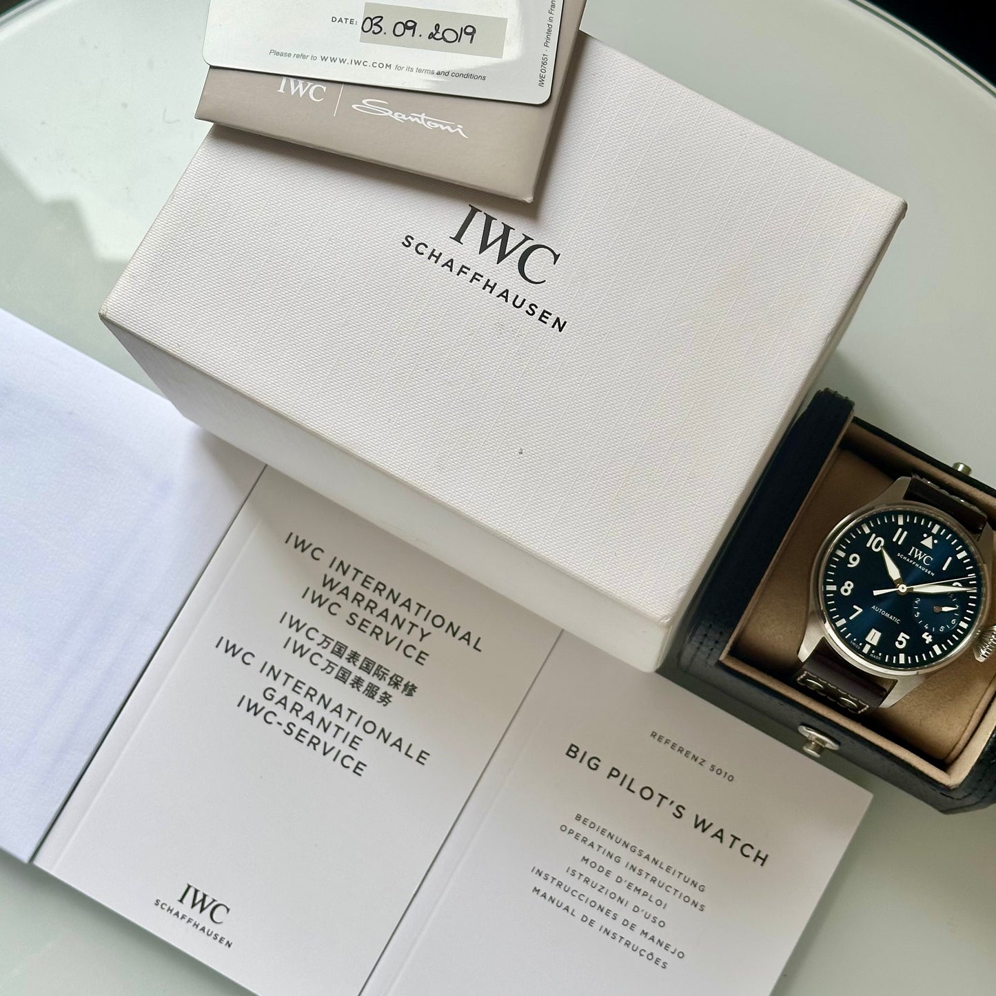 Big Pilot’s Watch Edition Le Petit Price Blue Ref IW501002 2019