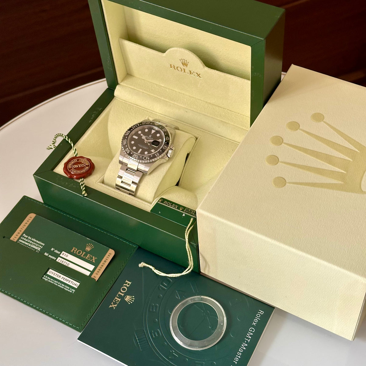 GMT Master II ‘Green Arrow’ Ref 116710LN 2008