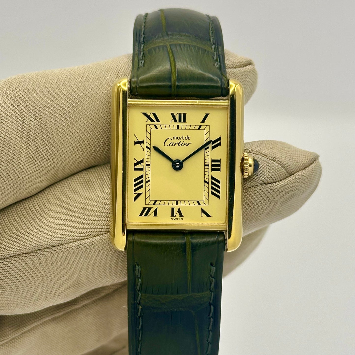 Tank Must Vermeil Large Ivory Romans Ref 59005 1996