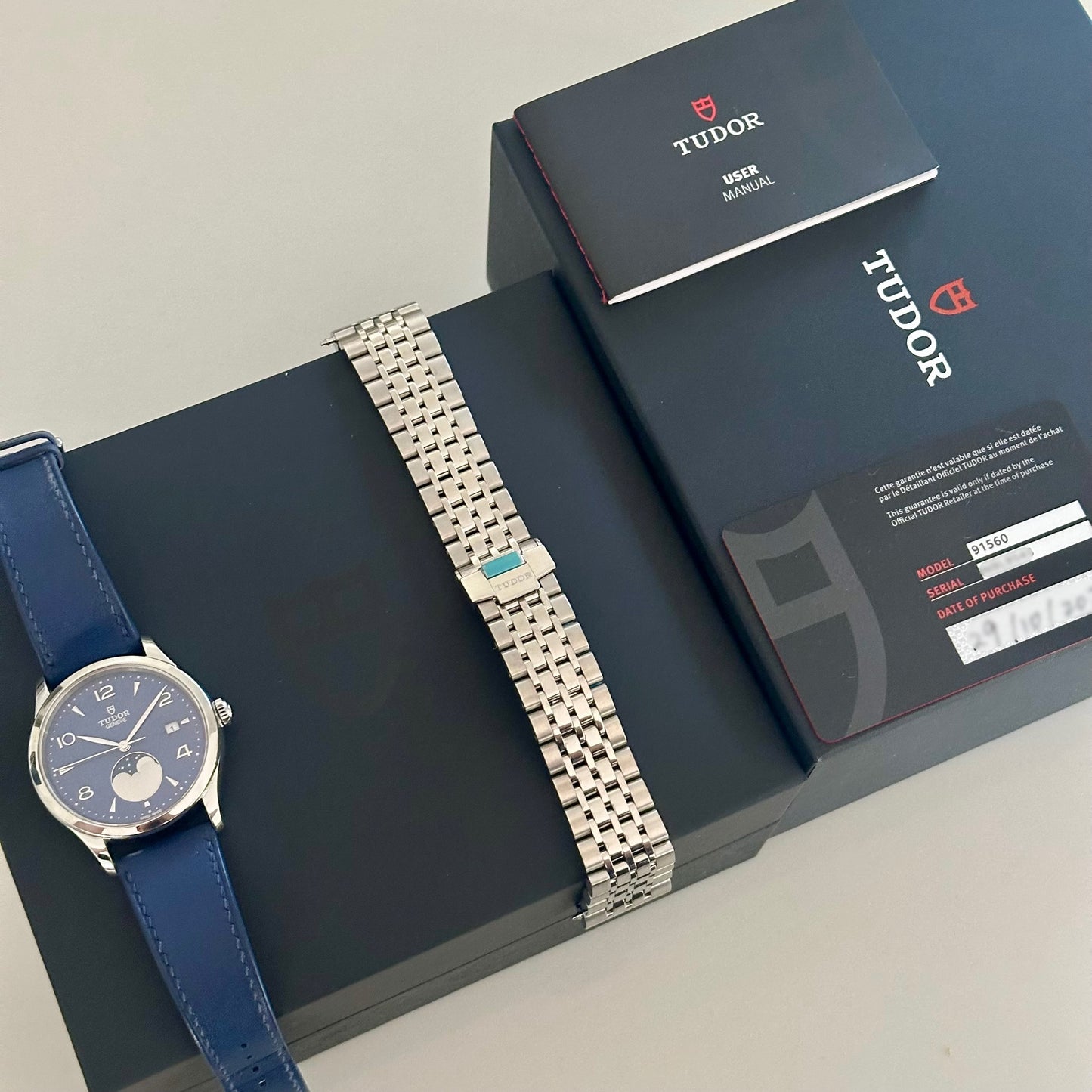 1926 Luna Blue Dial Ref 91560 2025