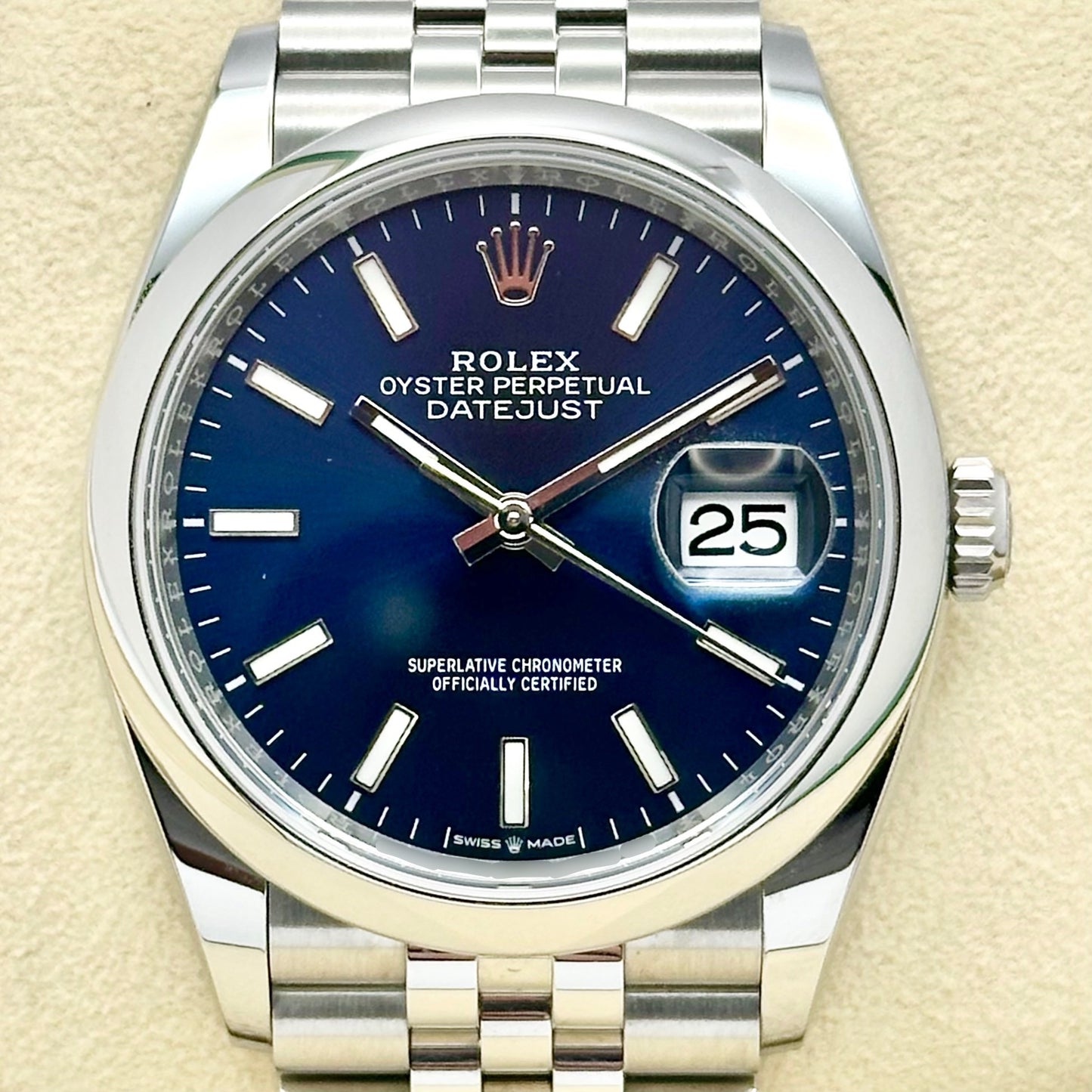 Datejust 36 Jubilee Blue Ref 126200 2023