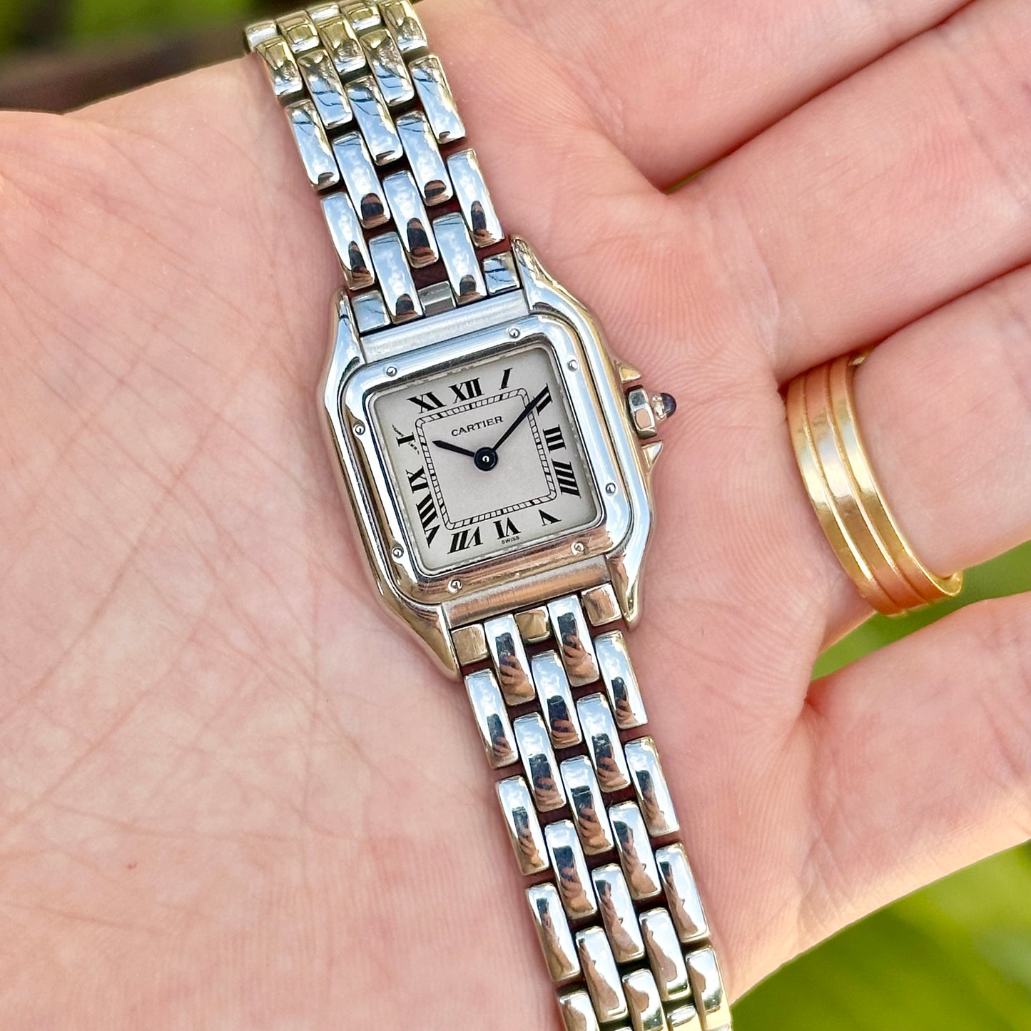 Panthère Small White Romans Ref 1320 2000
