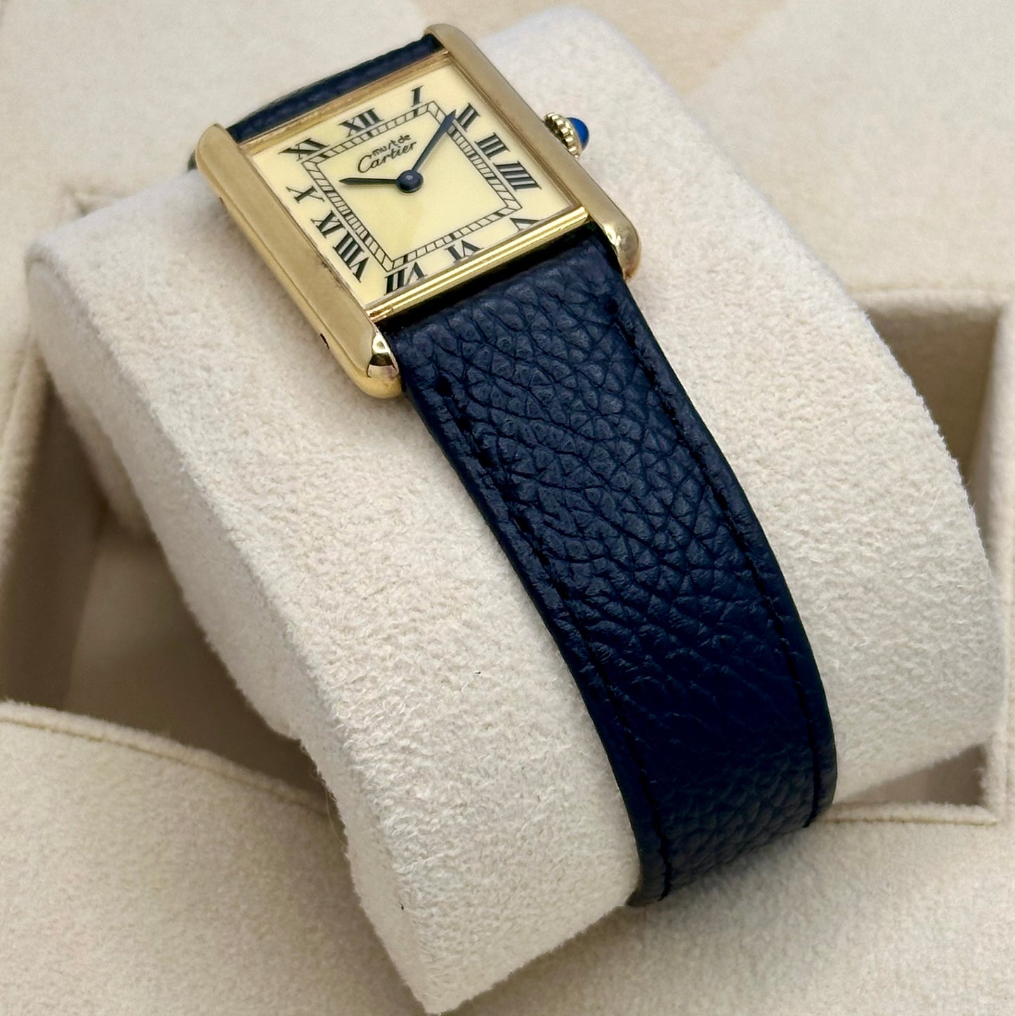 Tank Must Vermeil Large Ivory Romans Ref 59005 1985