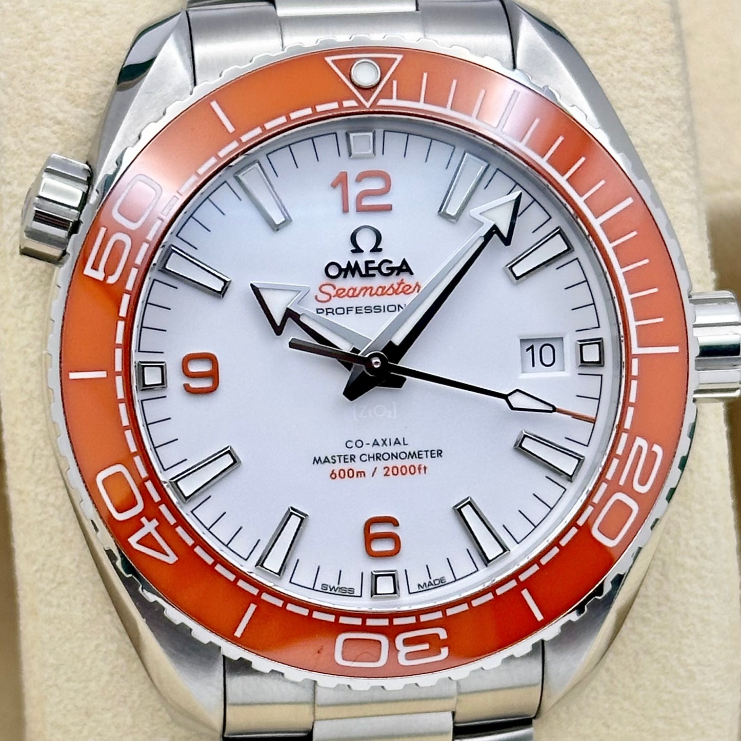 Seamaster Planet Ocean Orange 600M Master Ref 215.30.44.21.04.001 2022