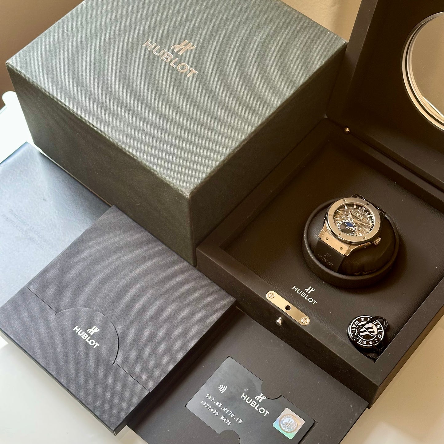 Classic Fusion Aerofusion Moonphase Titanium Ref 517.NX.0170.LR 2018