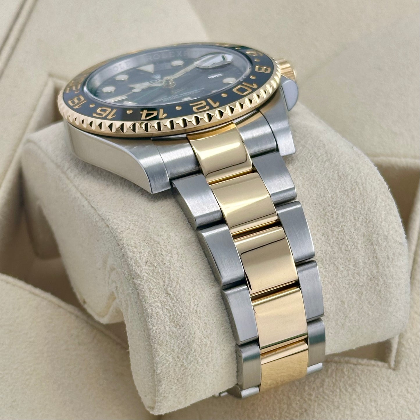 GMT Master II 18K Yellow Gold Ref 116713LN 2014